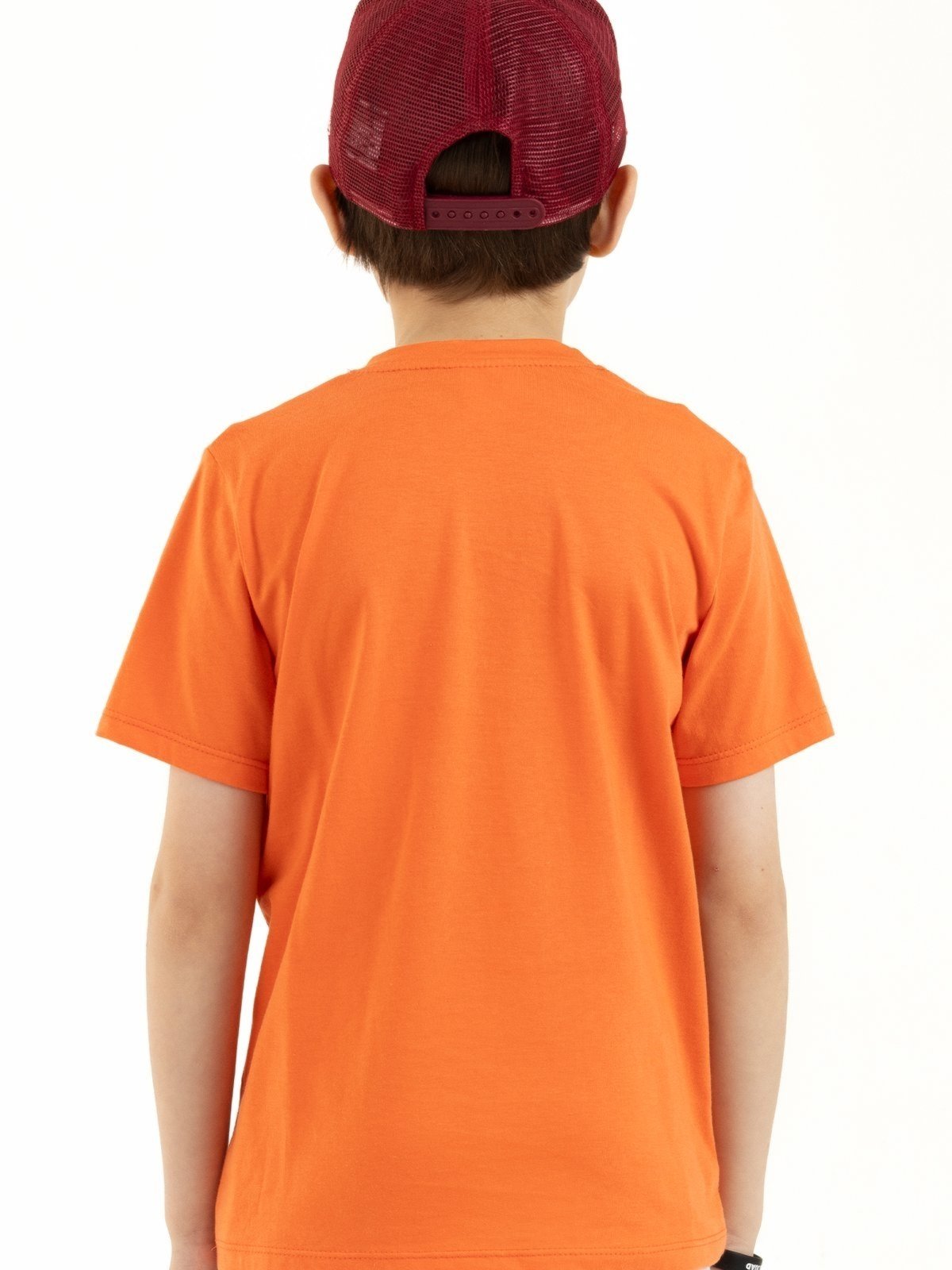 Vista 3 Infantil - Camiseta Menino de Verão em Algodão Arremesso Campeão Magicamente Kids branco Magicamente Kids branco