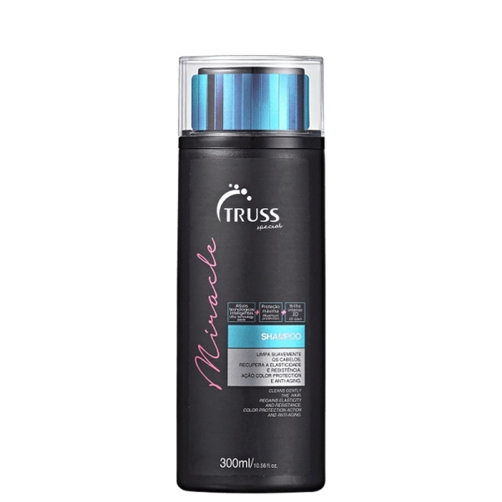 Vista 3 Truss Miracle Shampoo 300ml 2 Unidades multicolorido Truss multicolorido