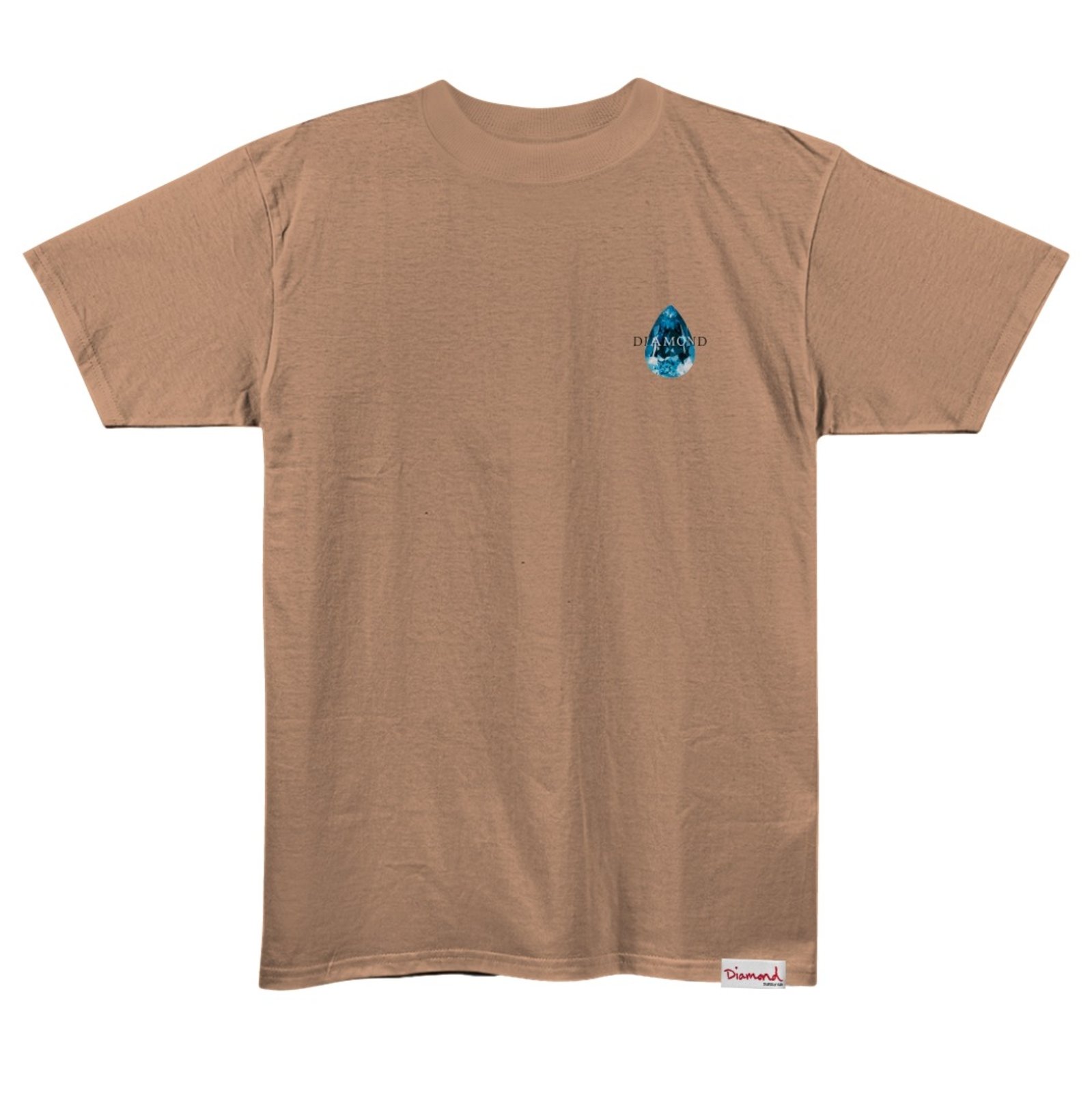 Vista 2 Camiseta Diamond Tear Drop Tee - KHAKI bege khaki Diamond bege khaki