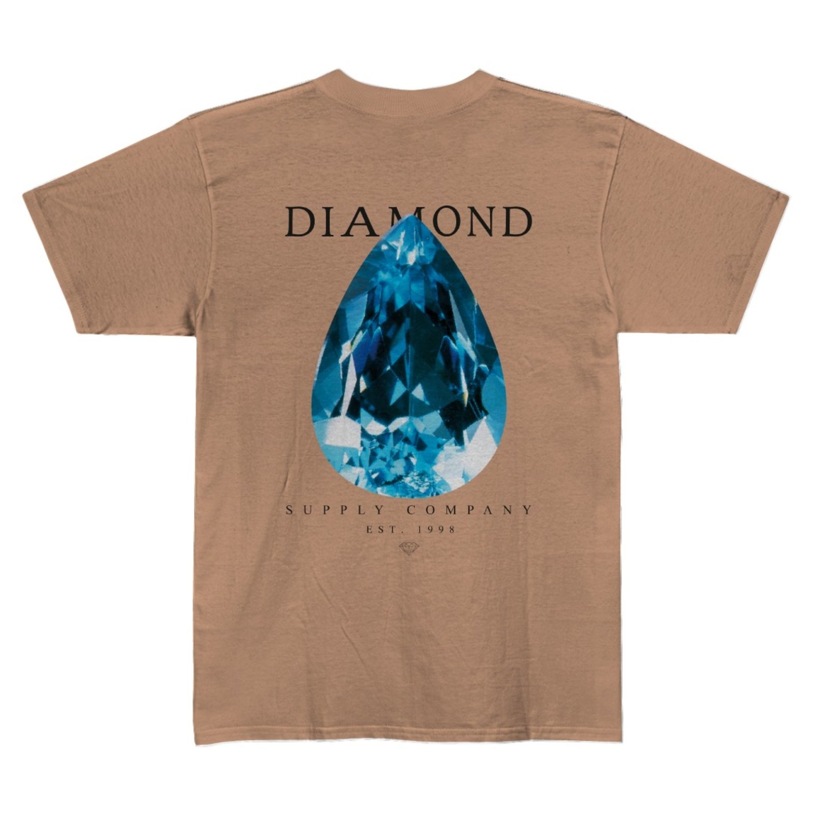 Vista 3 Camiseta Diamond Tear Drop Tee - KHAKI bege khaki Diamond bege khaki
