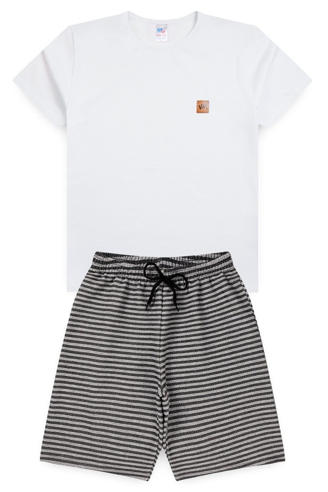 Infantil - Conjunto Juvenil Verão Masculino Básico Vitrine Madri