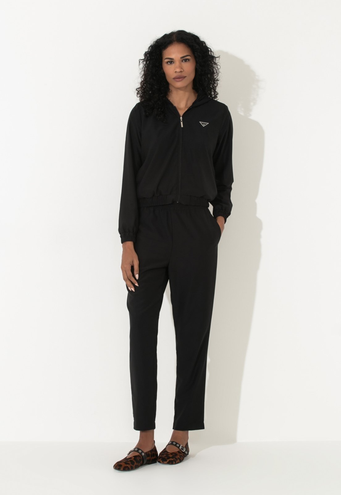 Calça Comfy Traymon Cintura Alta Preto
