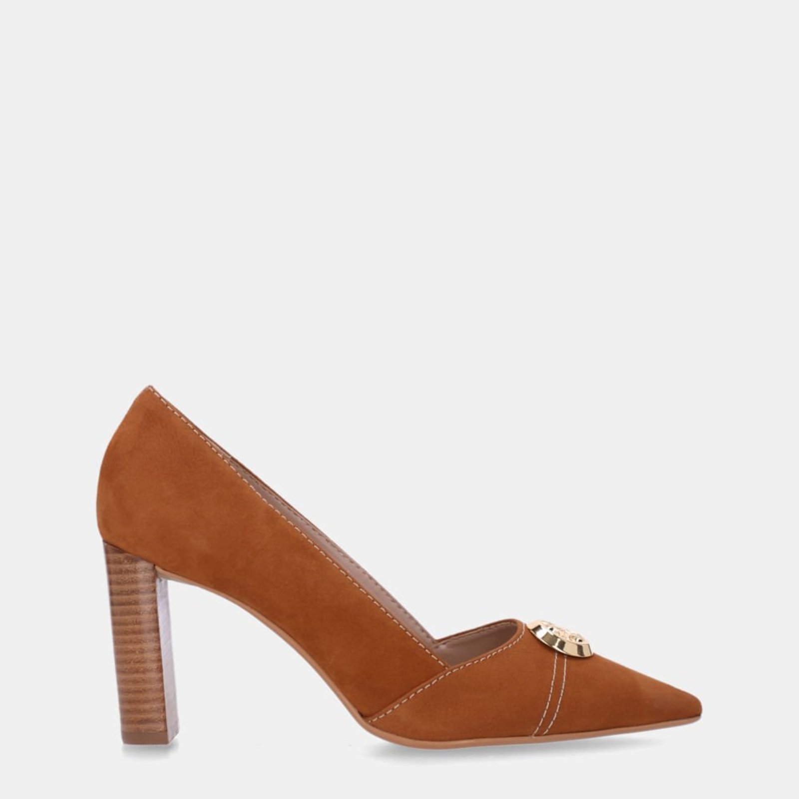 Scarpin Bison Caramelo - 80230061 Luz da Lua