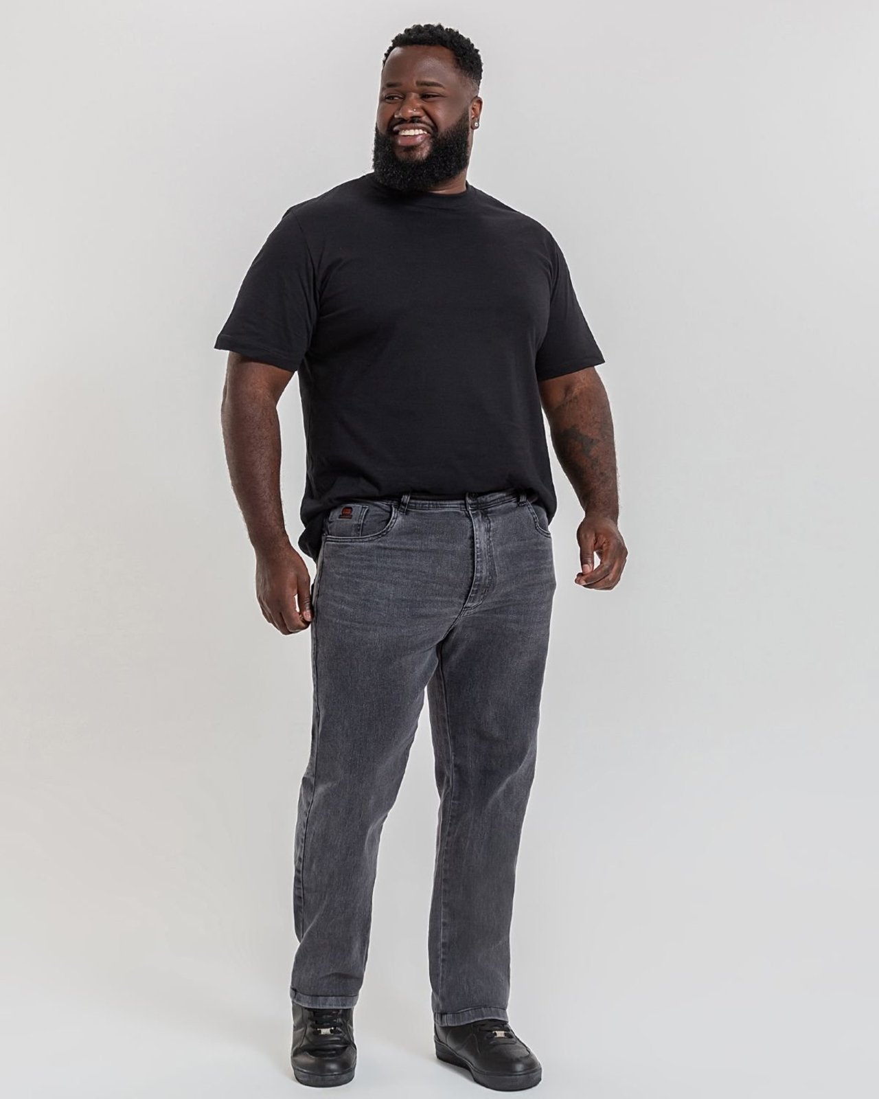 Calça Masculina Reta Plus Size