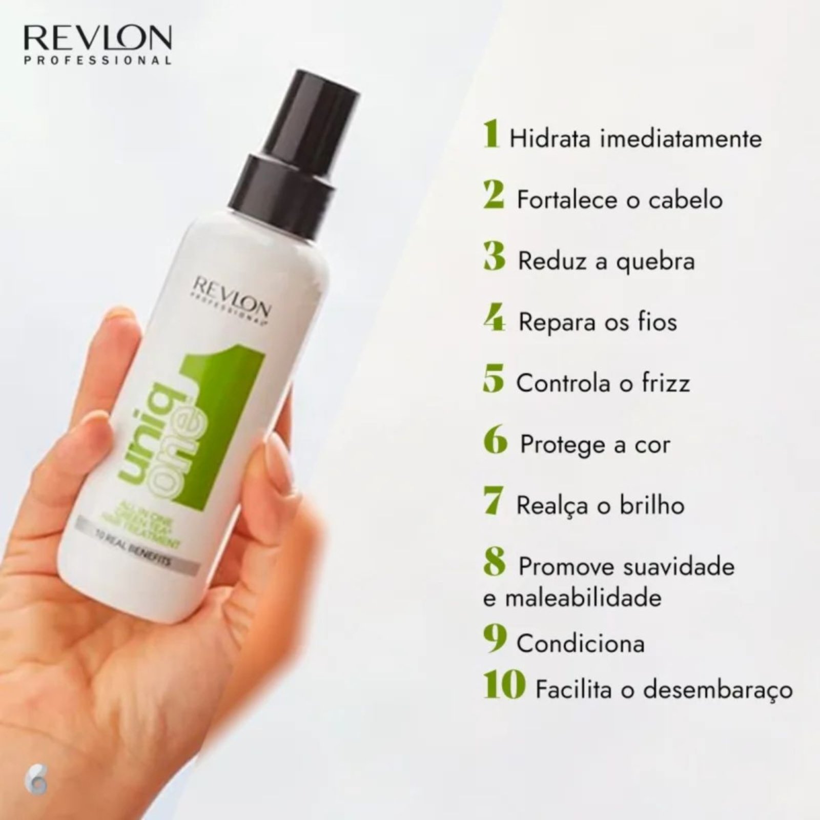 Vista 3 Revlon Uniq One Green Tea - Leave-In 150Ml unico green Revlon unico green