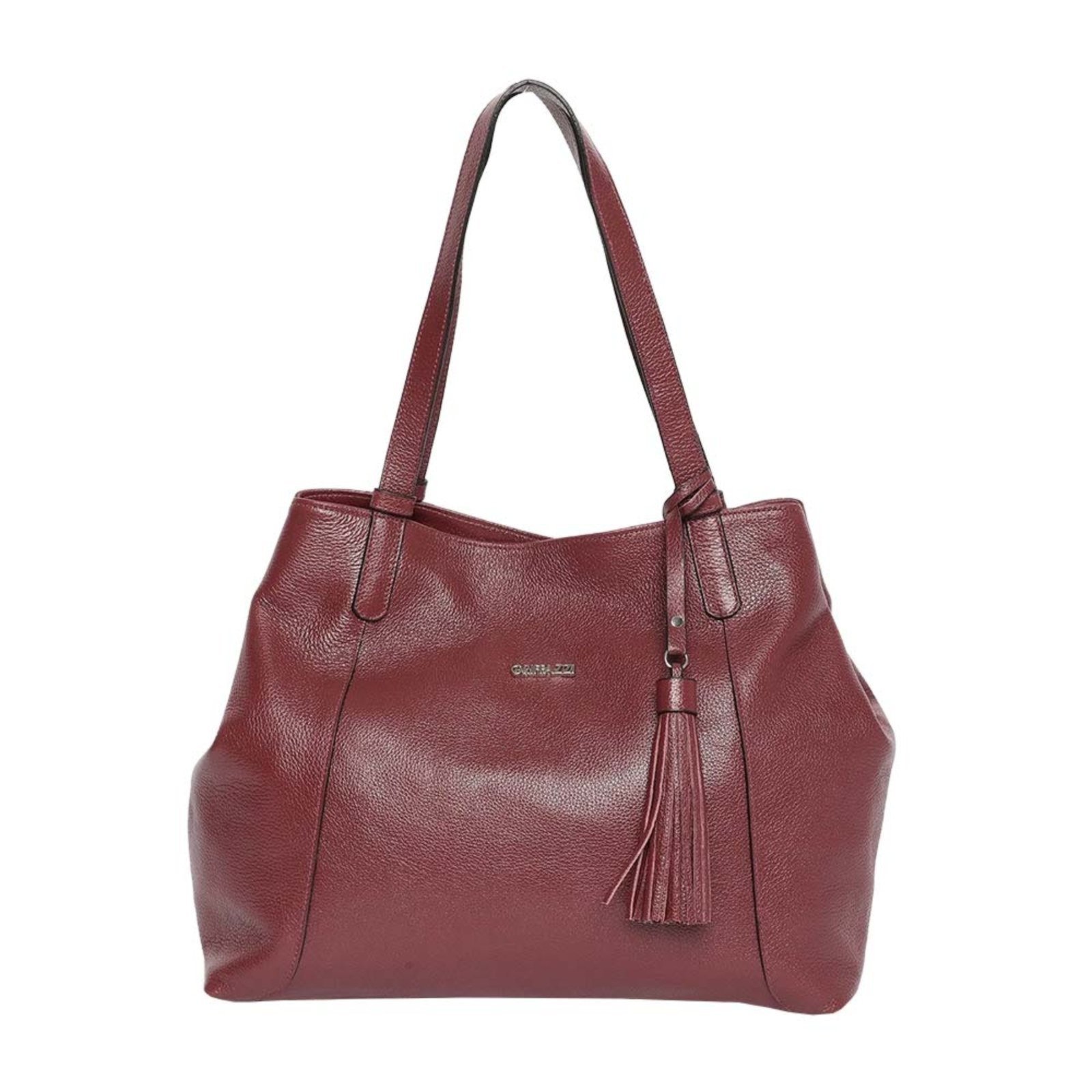 Bolsa de Couro Griffazzi Bordô