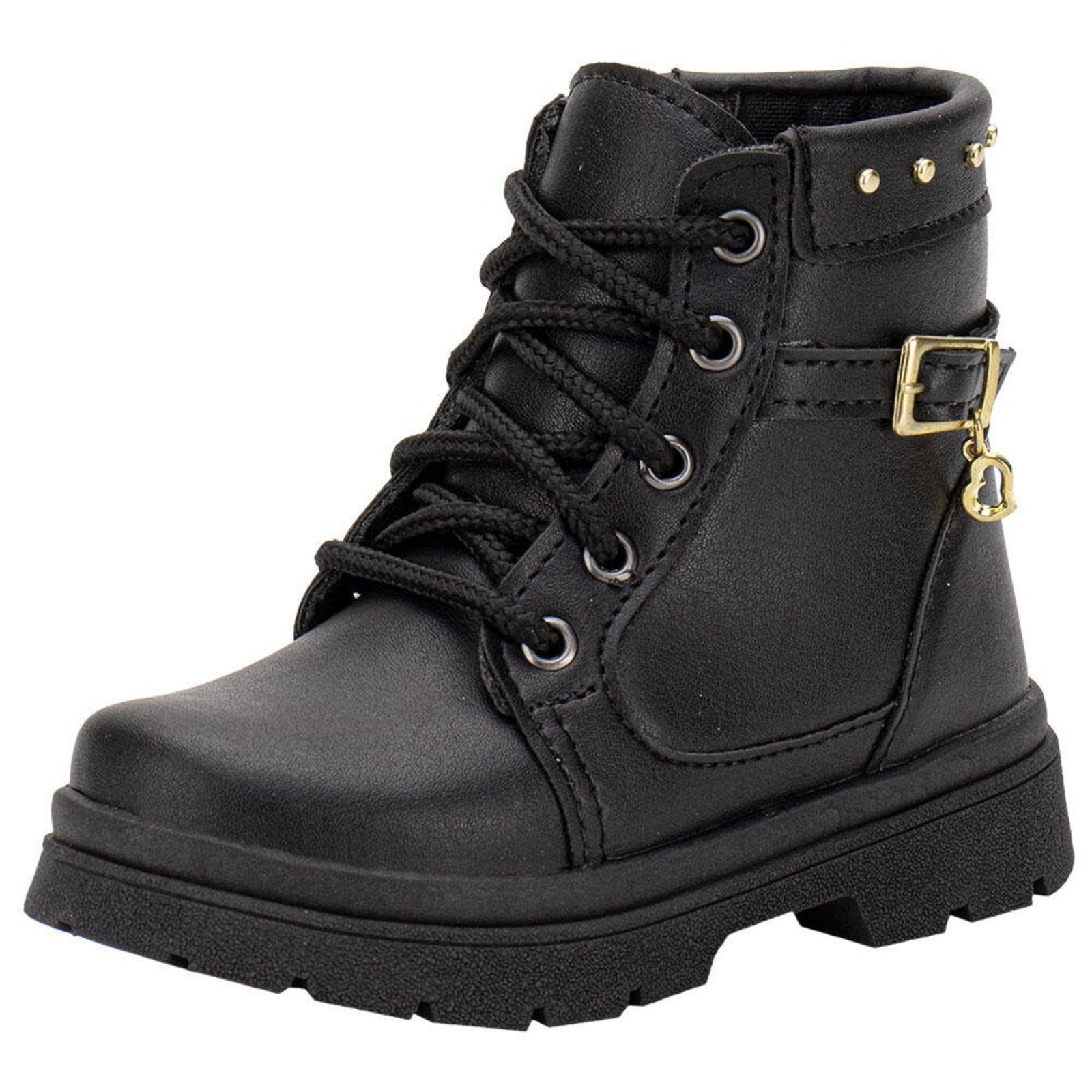 Infantil - Bota Coturno Lily 16044 3016044 Preto