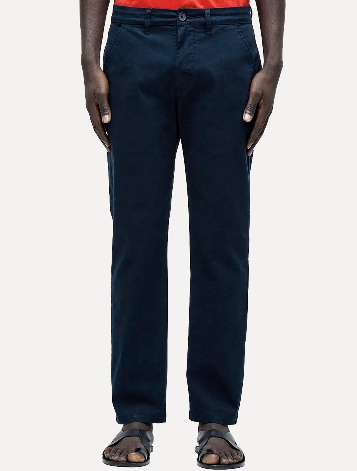 Calça Osklen Masculina Alfaiataria Comfort Paper Azul Marinho