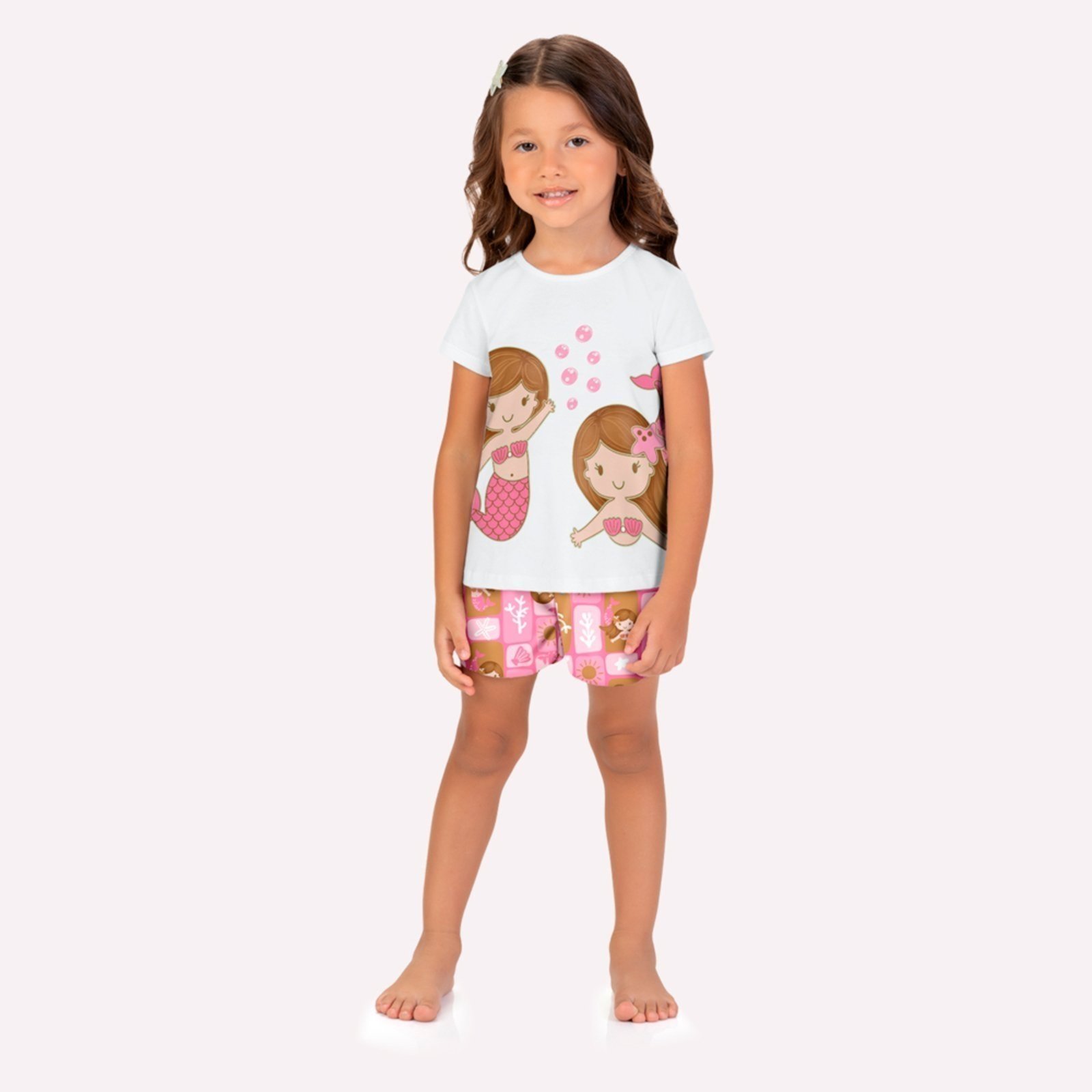 Pijama Menina Brilha no Escuro Kyly