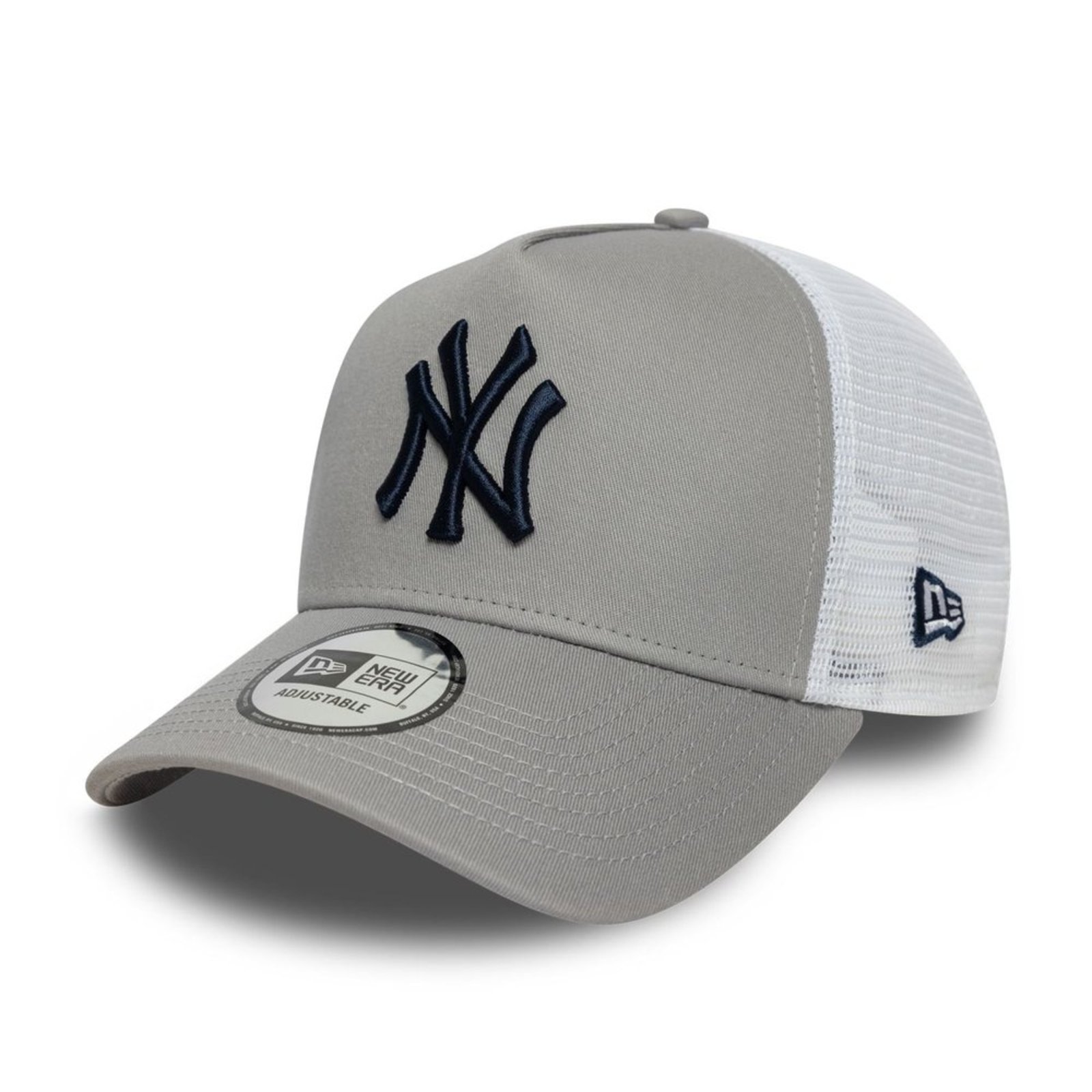 Bone New Era MLB 9FORTY A-FRAME SNAPBACK New York Yankees Cinza