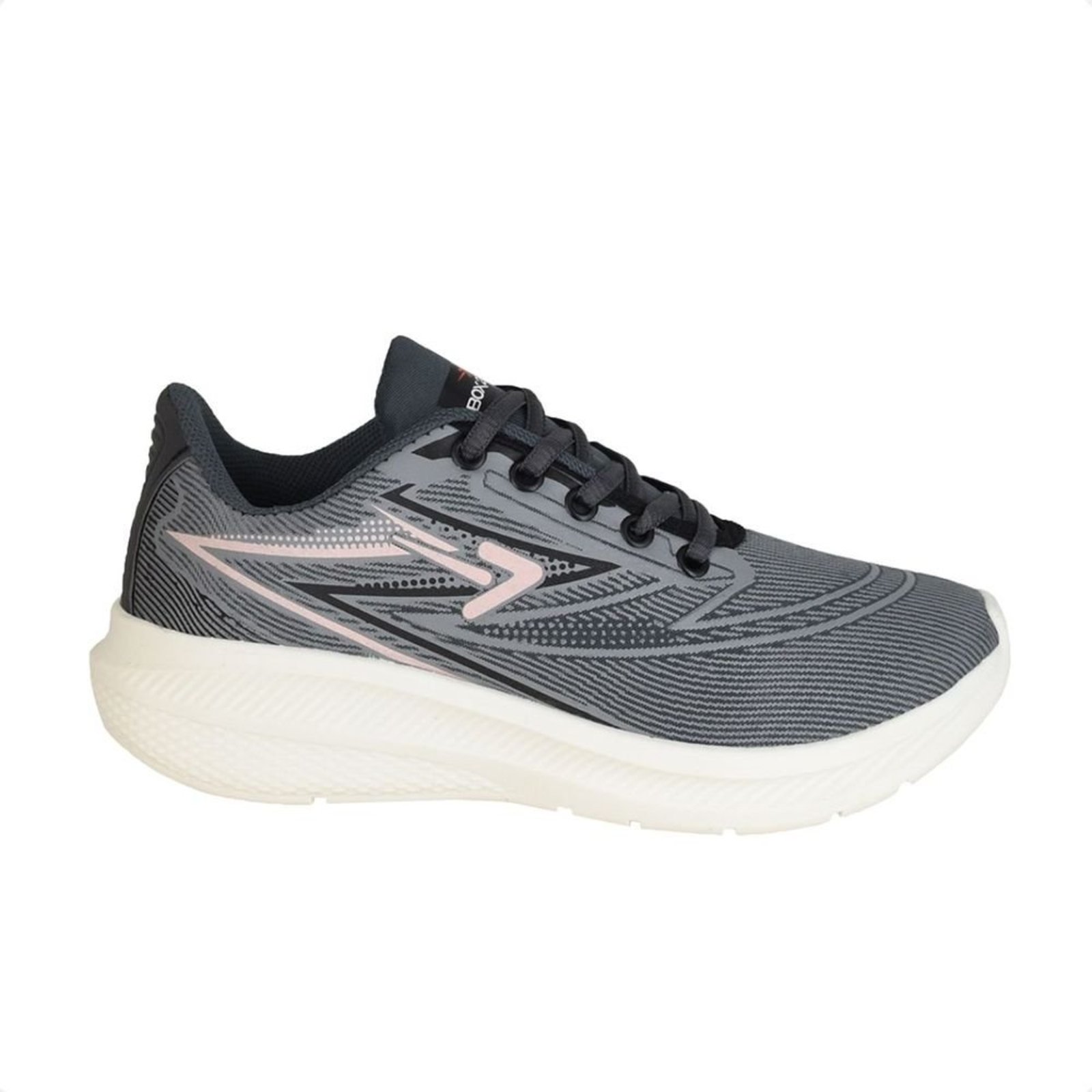 Tênis Running Feminino Box 200 Chumbo