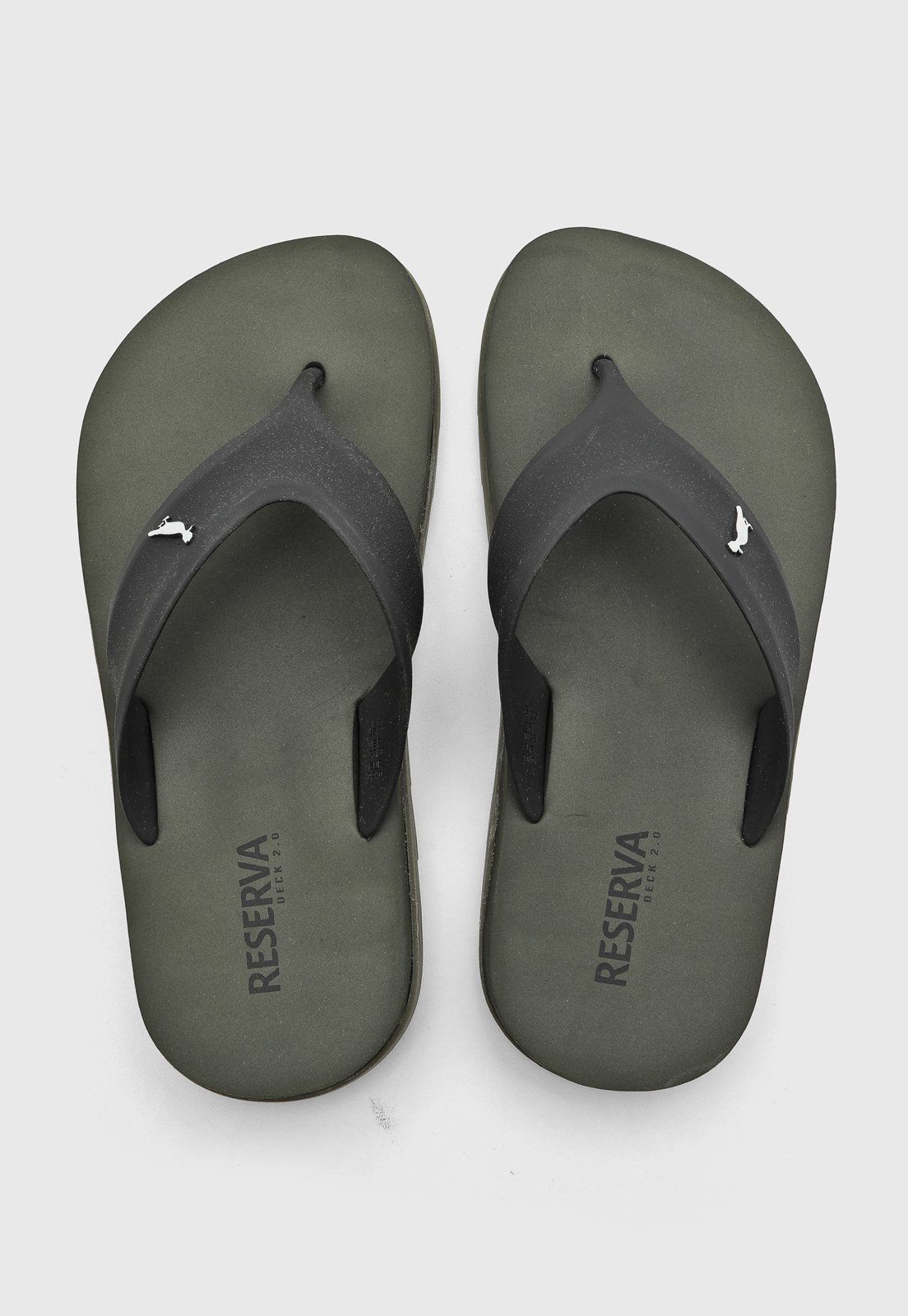 Chinelo Reserva Logo Tiras Verde