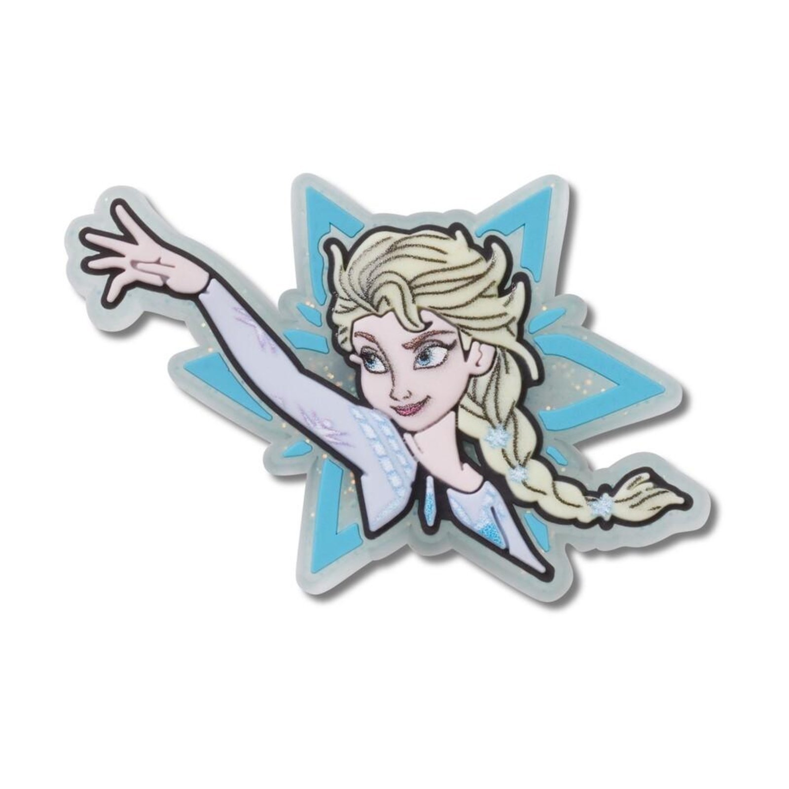 Vista 2 Infantil - Jibbitz™ Frozen Elsa 1 Crocs branco
