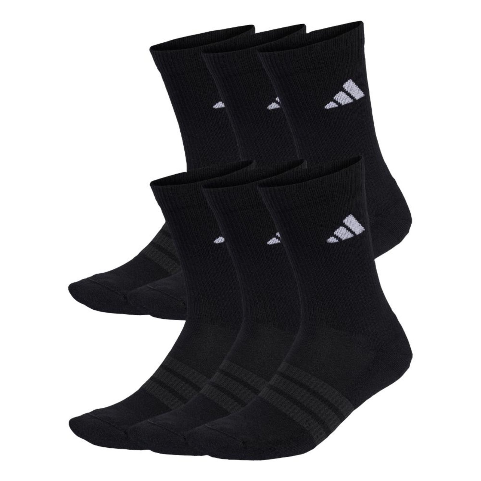 Meias Acolchoadas 6 Pares Adidas Performance Preto — R$ 179,99 em Dafiti br