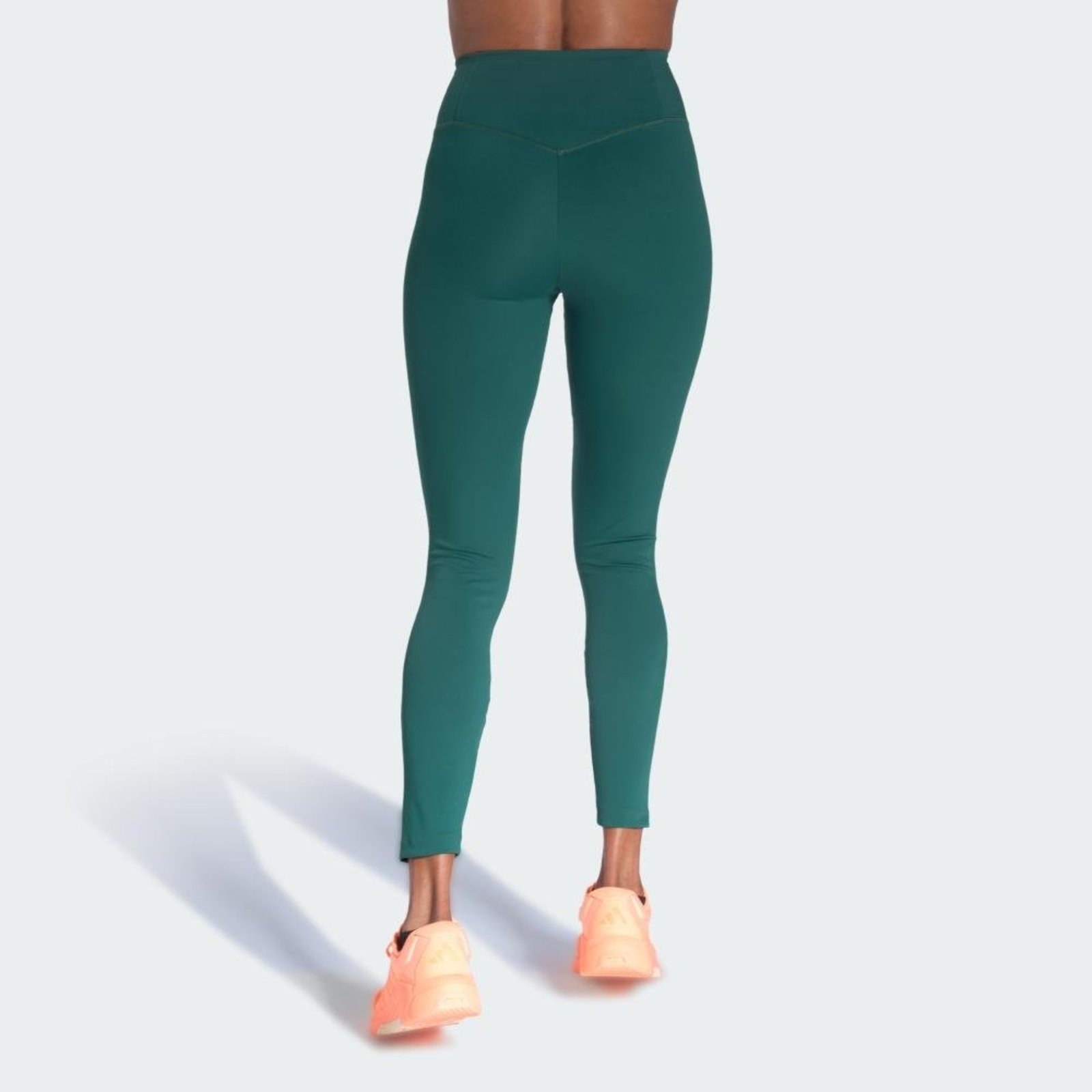 Legging de Poliamida Optime adidas Performance Verde