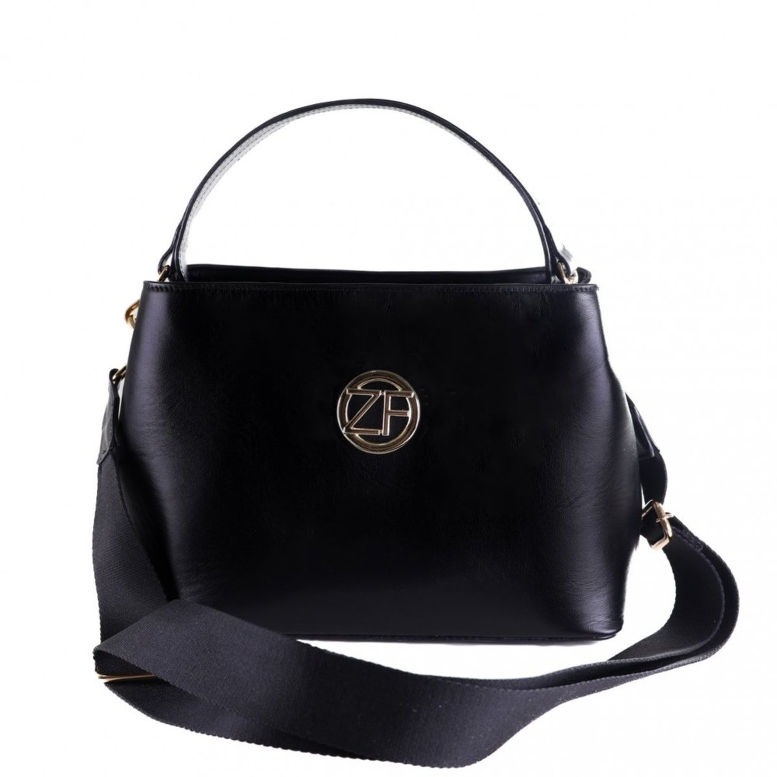 Bolsa Tote Feminina Zariff com Alça Estruturada 162 Zariff Preto