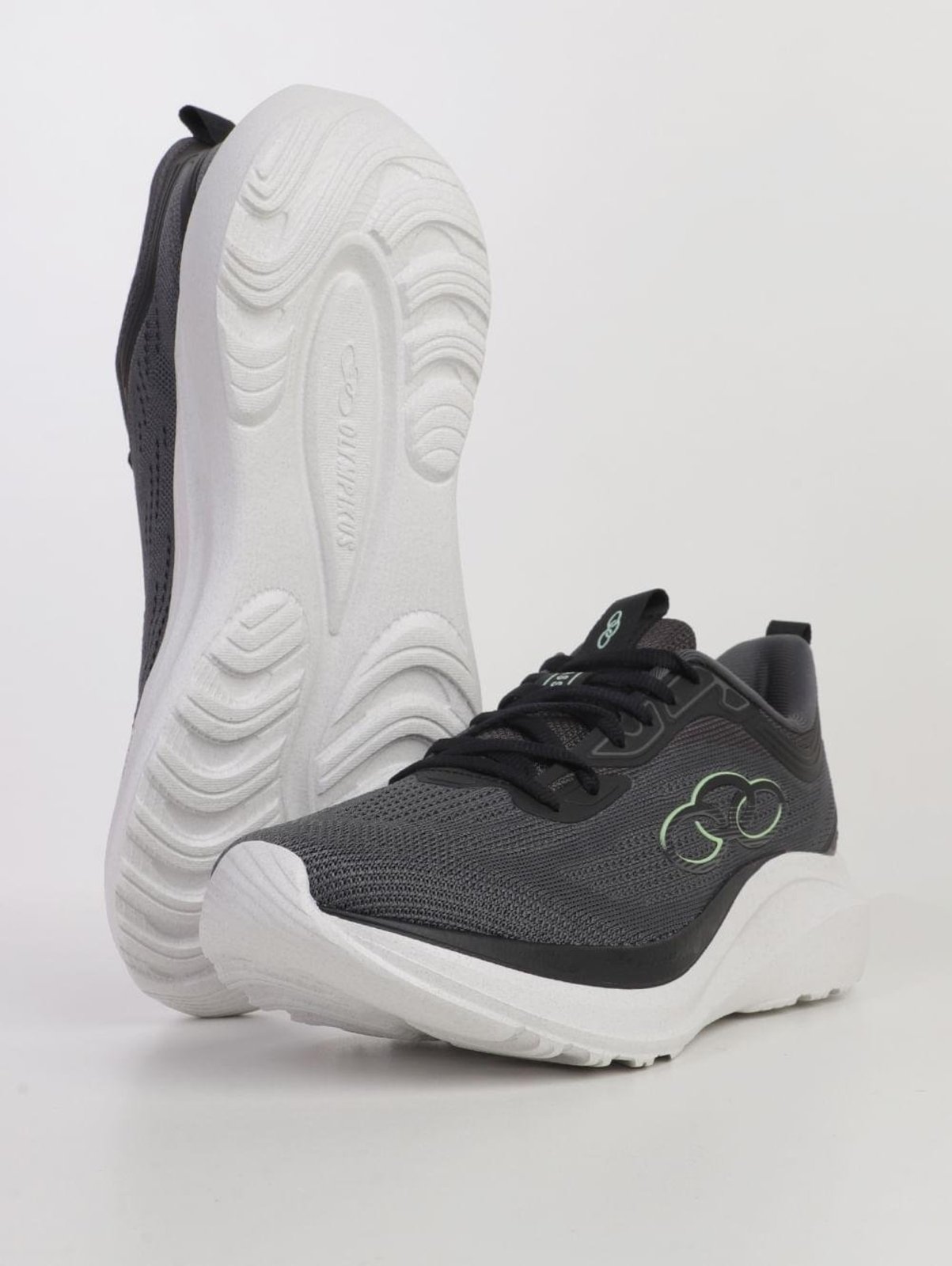Tênis Esportivo Passo Olympikus Masculino CHUMBO/PRETO