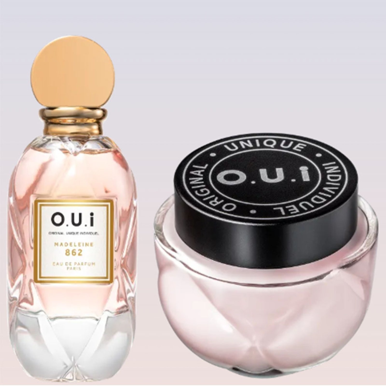 Kit O.U.i Madeleine 862 Feminino - Eau de Parfum 75ml + Creme Hidratante Corporal 200g