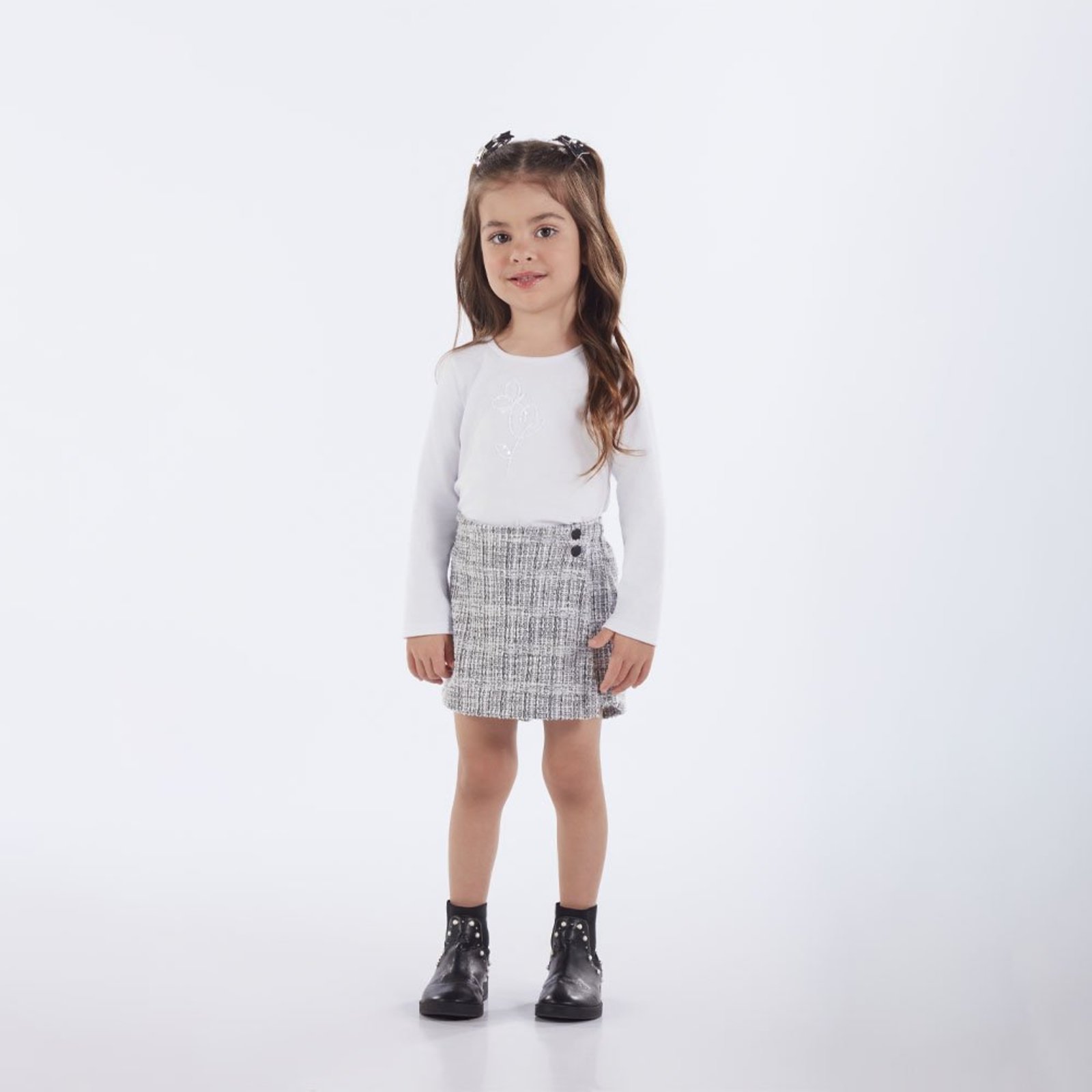 Infantil - Conjunto Primeiros Passos Menina - Branco - 52723-3