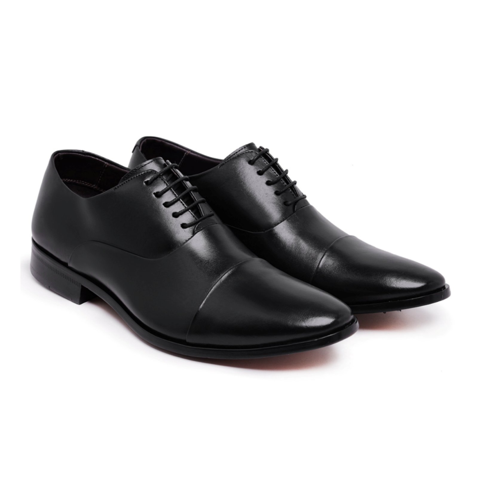 Sapato Social Masculino Oxford em Couro Paulo Vieira cor Preto