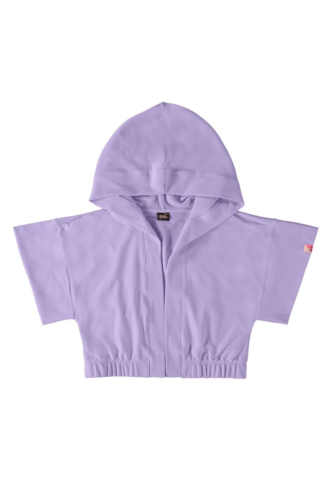 Infantil - Kimono Oversize Básico Gloss Lilás