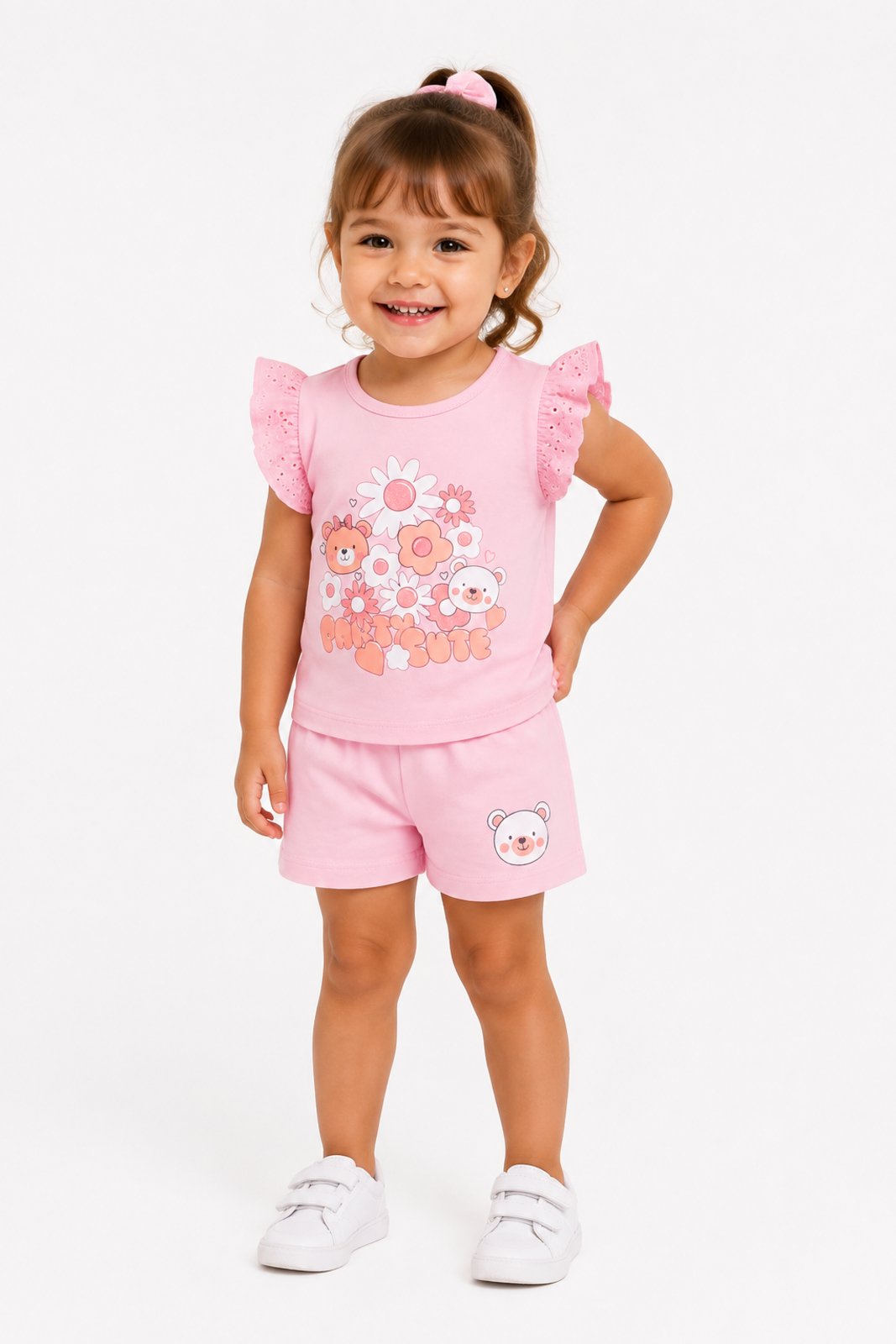 Infantil - Conjunto D Bell Outlet Fashion Party Cute Rosa