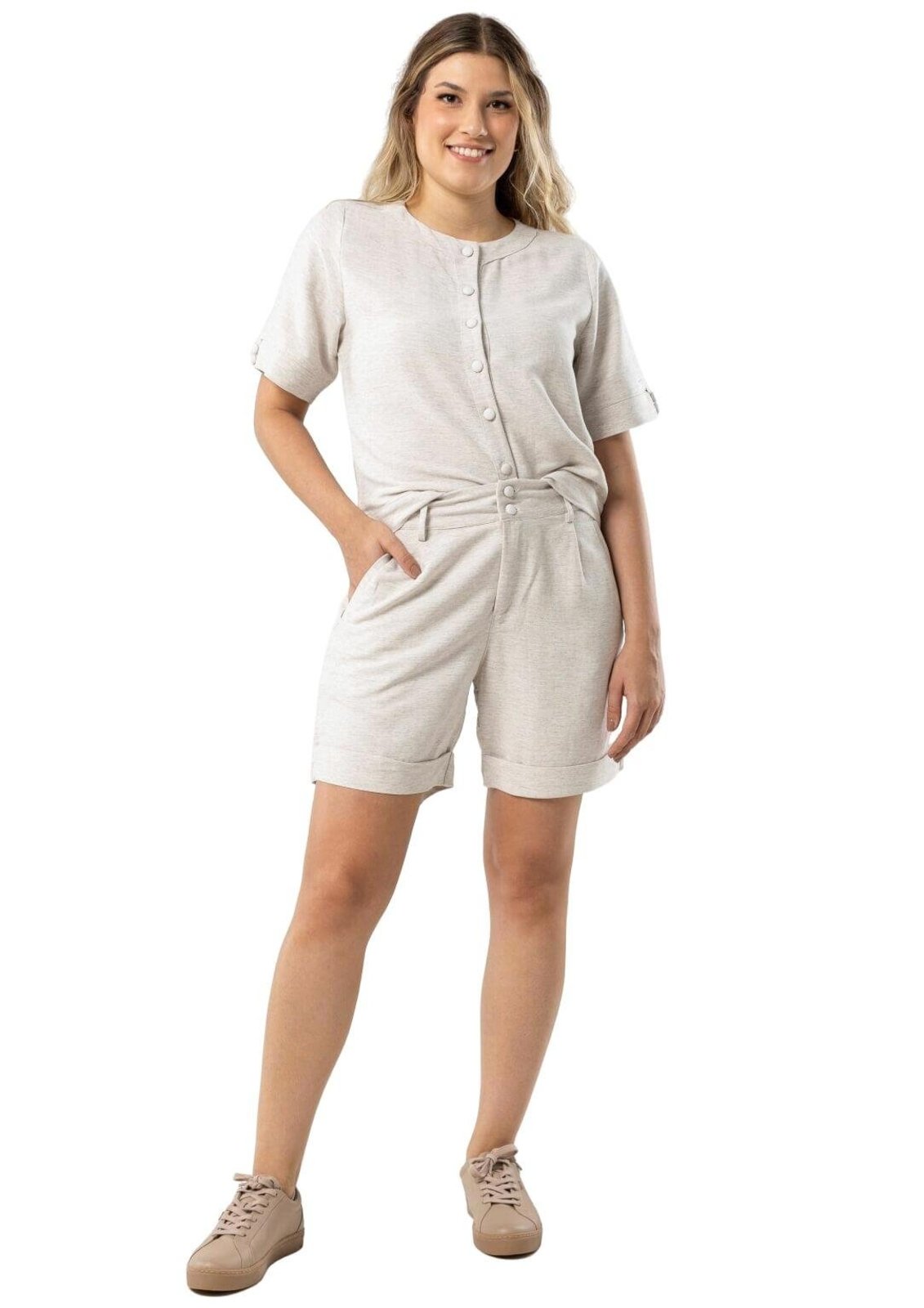 Shorts de Linho | Pau a Pique Off-white