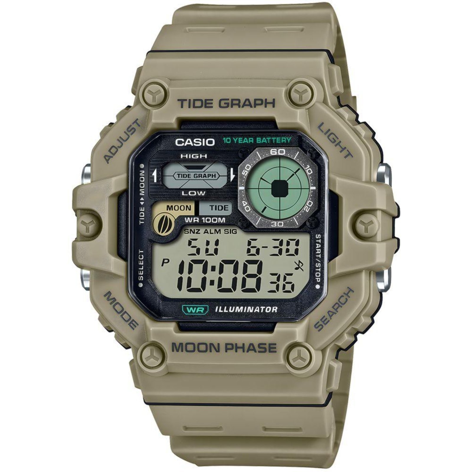 Relógio Casio Standard WS-1700H-5AVDF-SC Verde