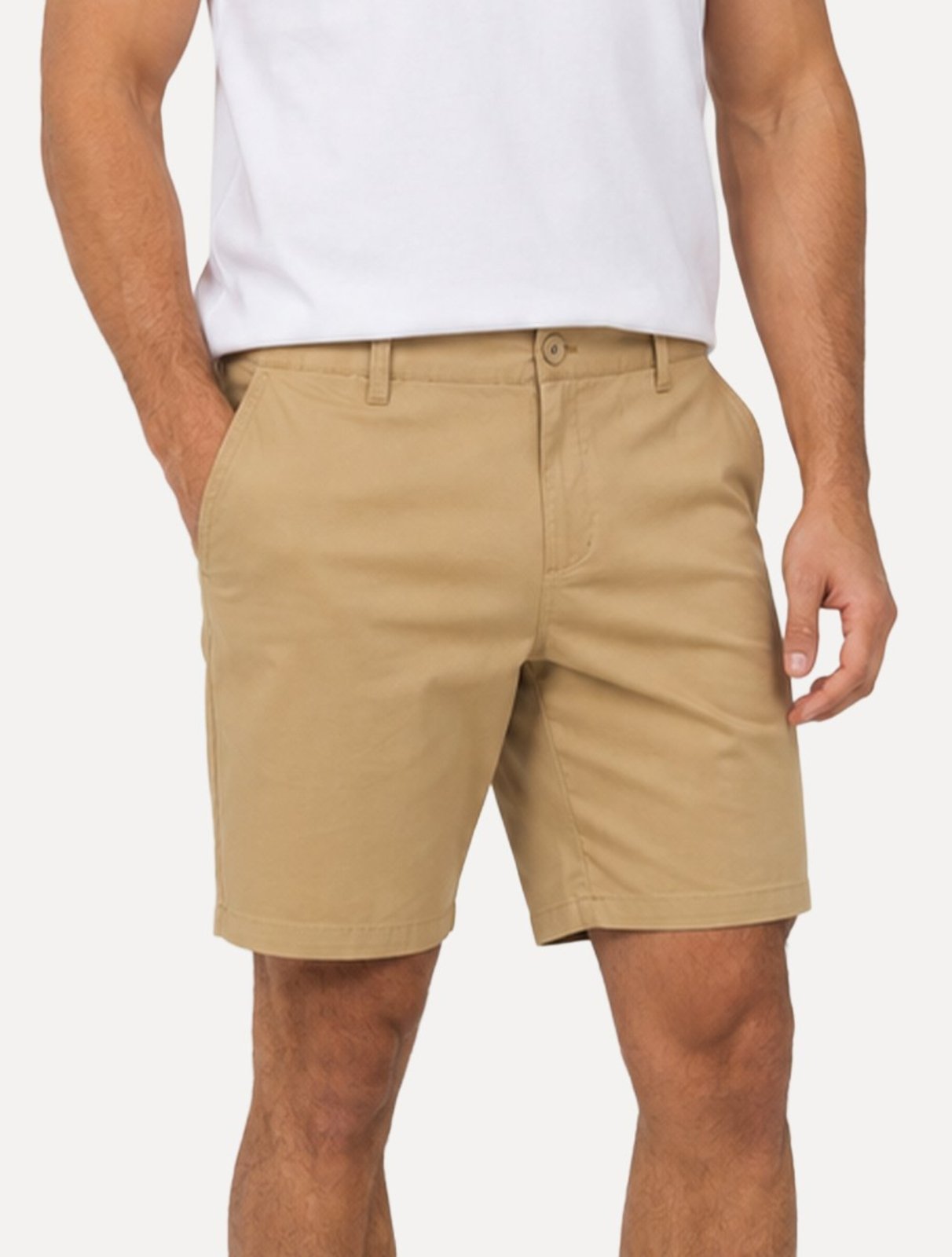 Bermuda Osklen Masculina Sarja Cotton Blithe Cáqui