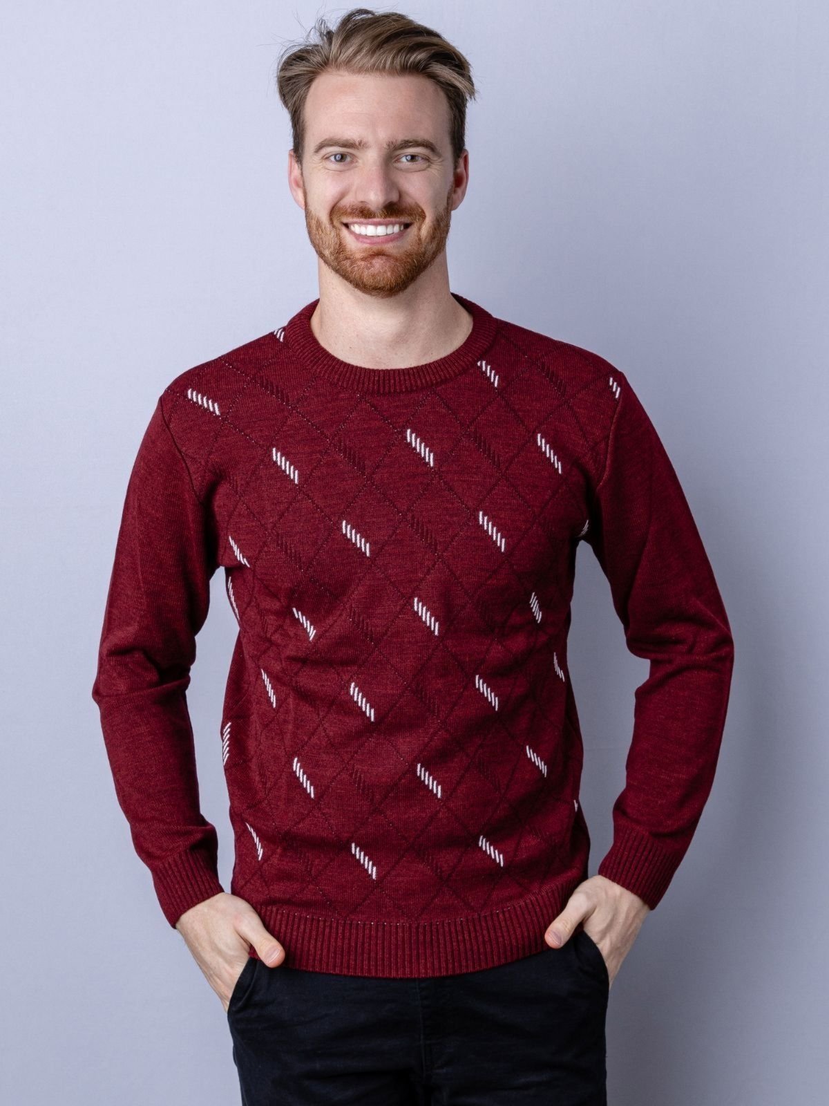 Blusão com jacquard