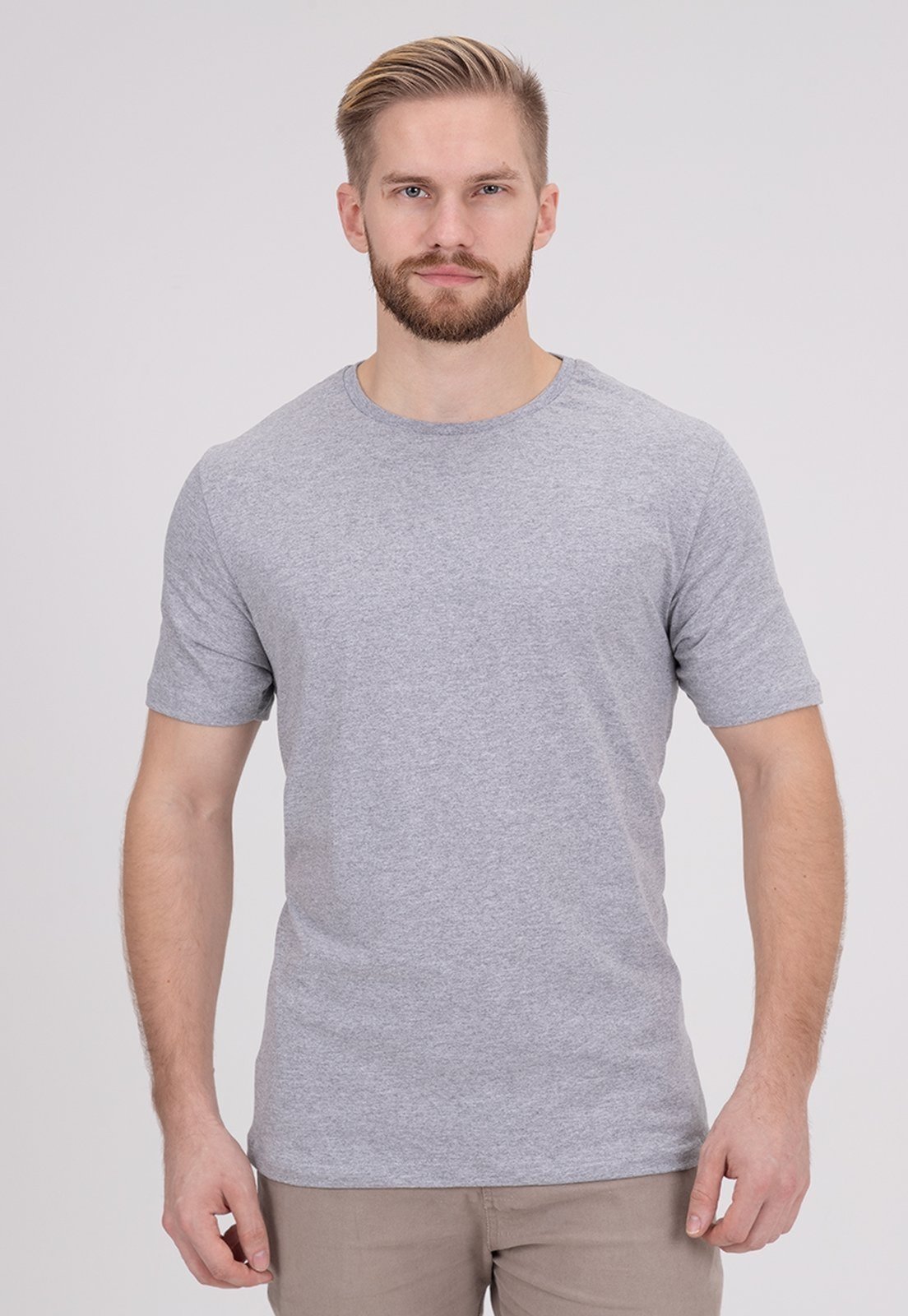 Camiseta Adulto Básica Mescla