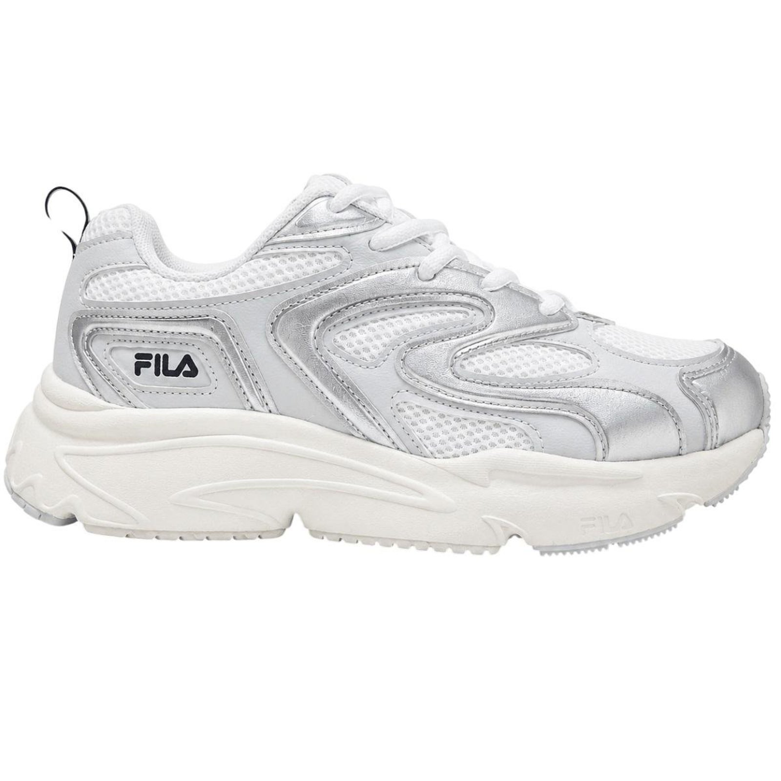 Tênis Chunky Casual Feminino Fila Buzzard Bold Branco