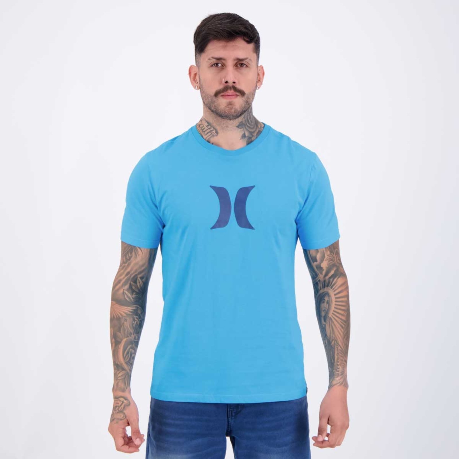 Camiseta Hurley Silk Icon Azul