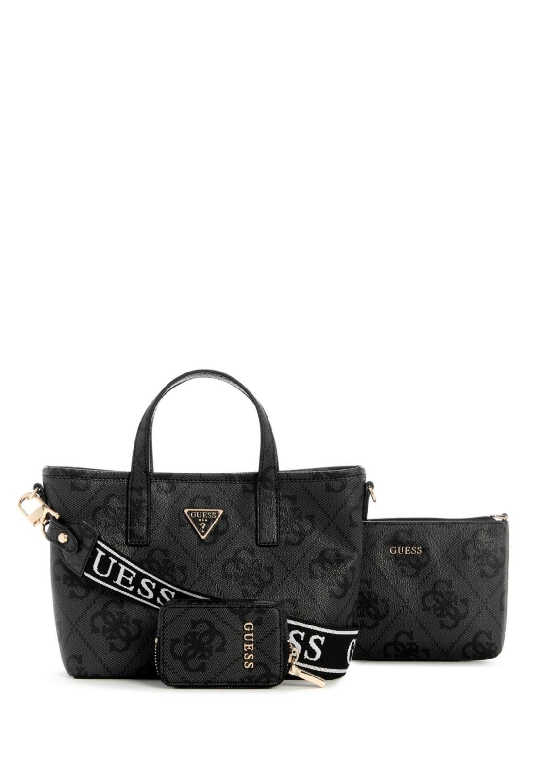 Vista 3 Bolsa Mini Latona Ii Tote preto preto