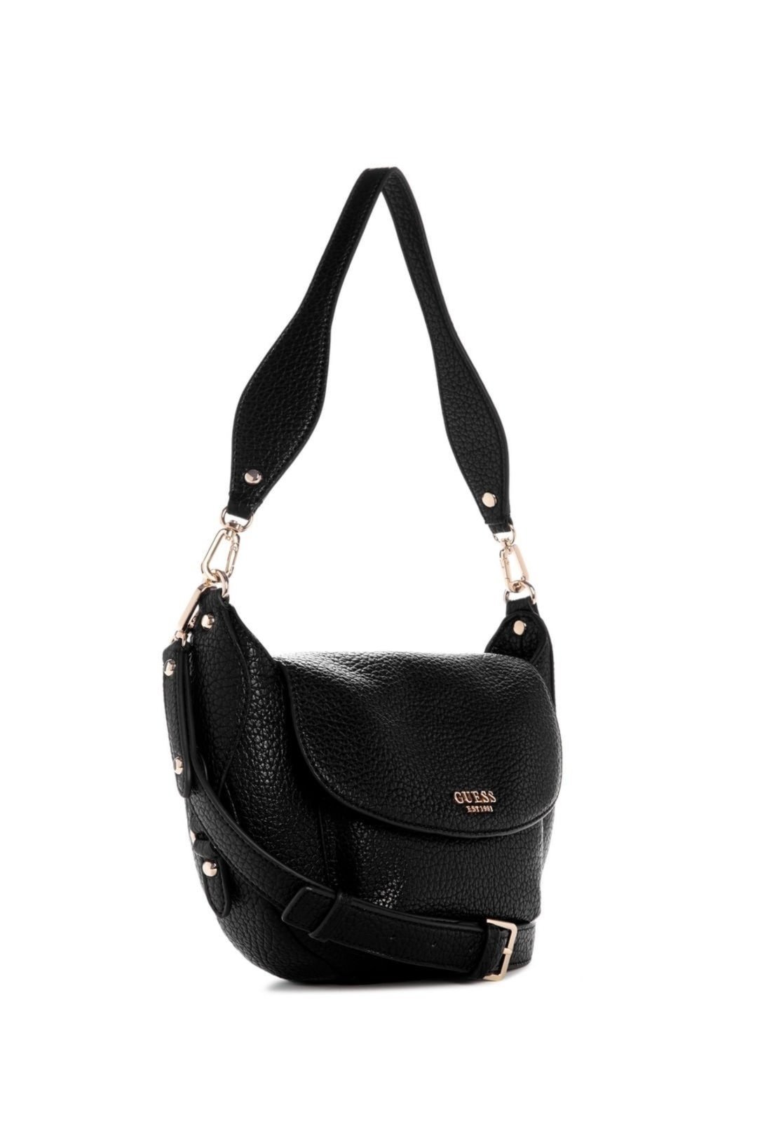 Vista 3 Bolsa Guess Marsha Flap Shoulder Bag marrom Guess marrom