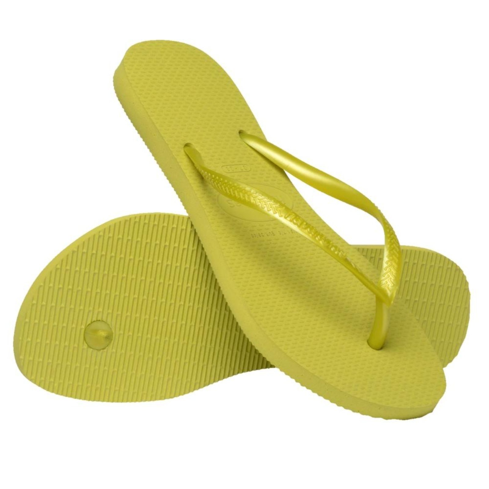 Vista 3 Chinelo Feminino Havaianas Slim Wild Lime Verde verde lime Havaianas verde lime