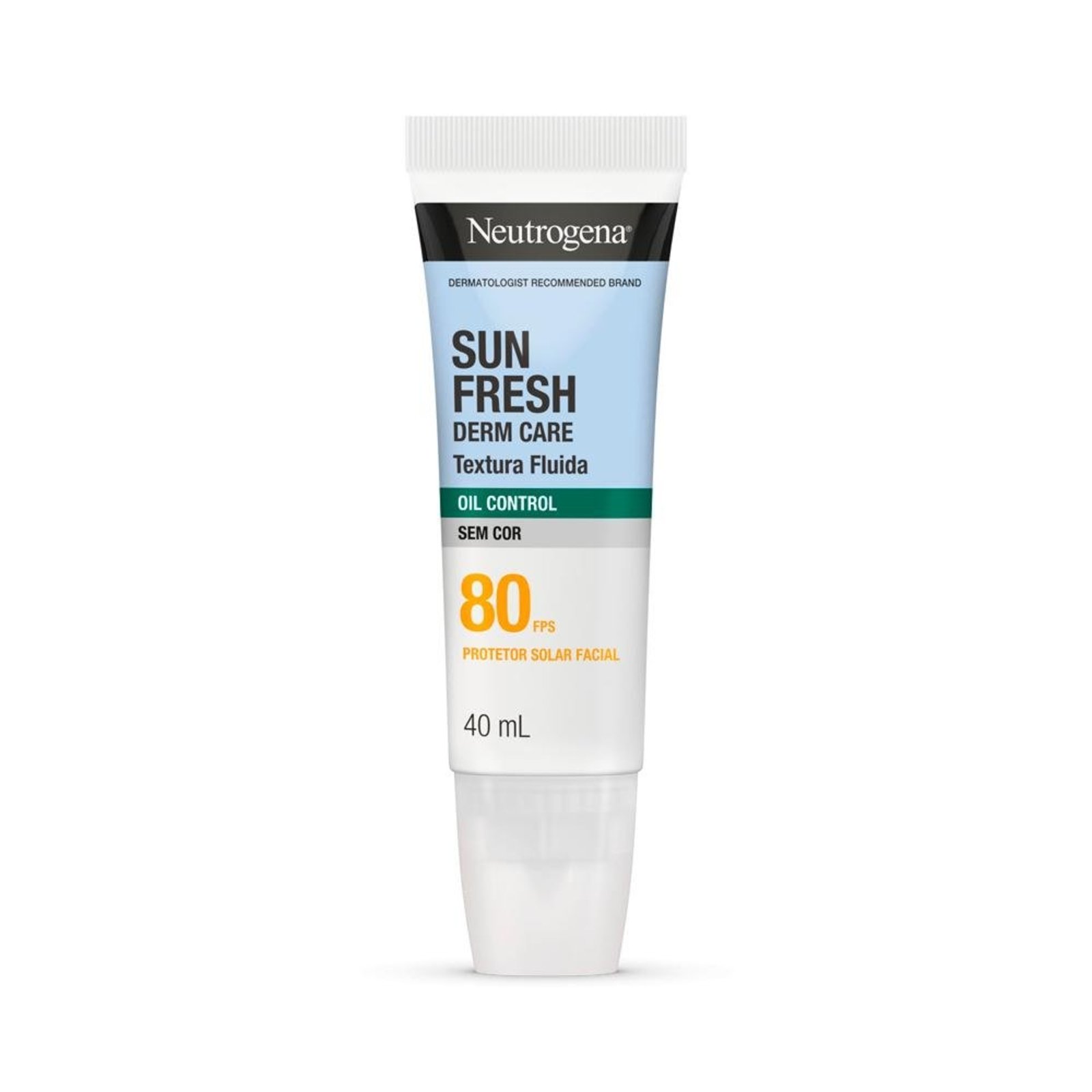 Neutrogena Sun Fresh Fps80 Sem Cor Protetor Solar 40ml
