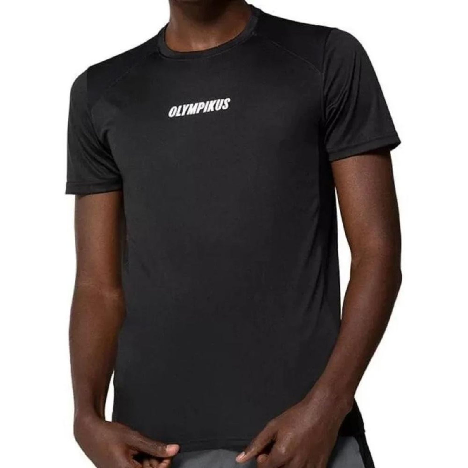 Camiseta Olympikus Masculina Dry Ultra Running Manga Curta OIMSR23605 Preto M