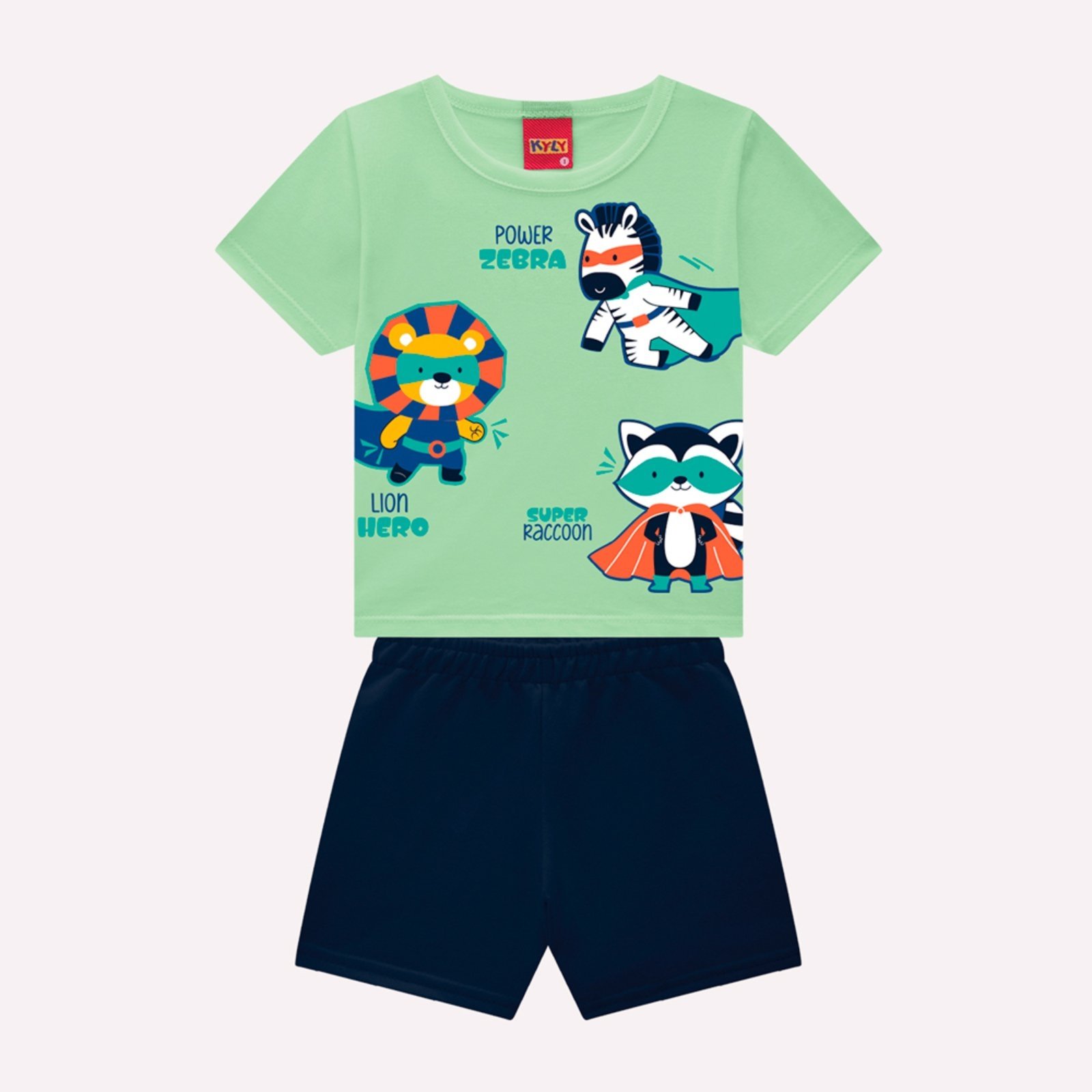 Infantil – Conjunto Menino em Algodão Kyly