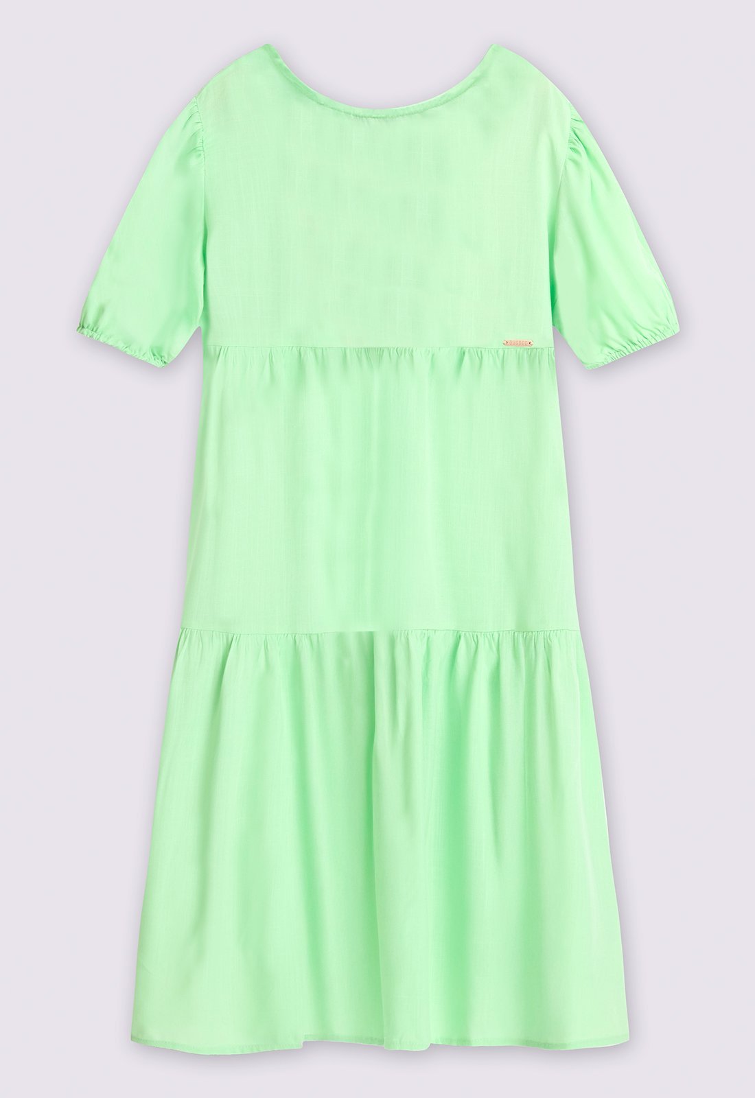 Infantil – Vestido Bugbee em Viscose Digital Verde