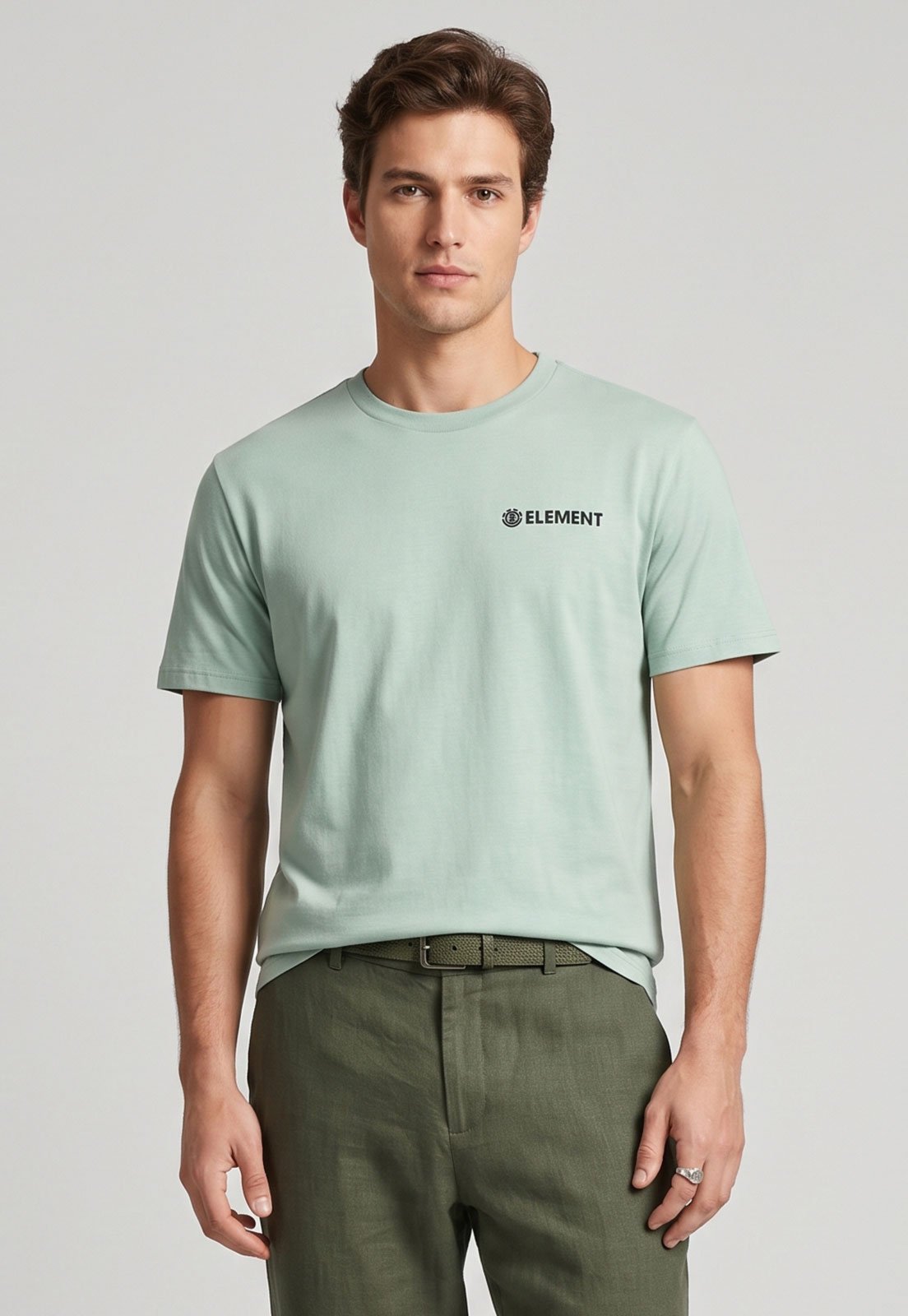 Camiseta Masculina Element Blazin Chest Verde
