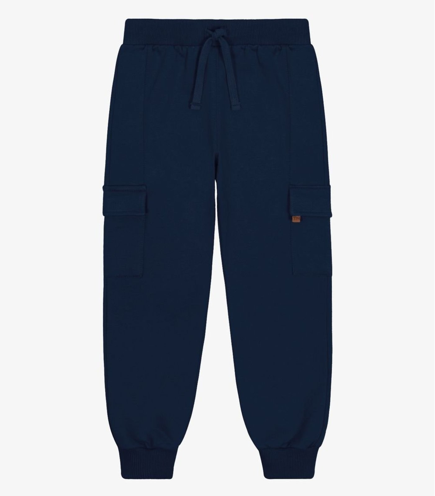 Infantil - Calça Masculino Moletom Felpa Trick Nick Azul