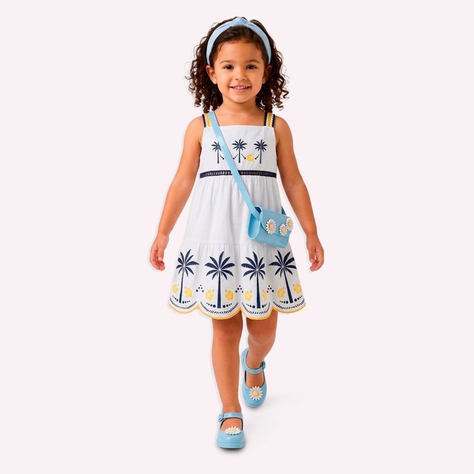 Infantil - Vestido Menina com Corte a Laser Nanai
