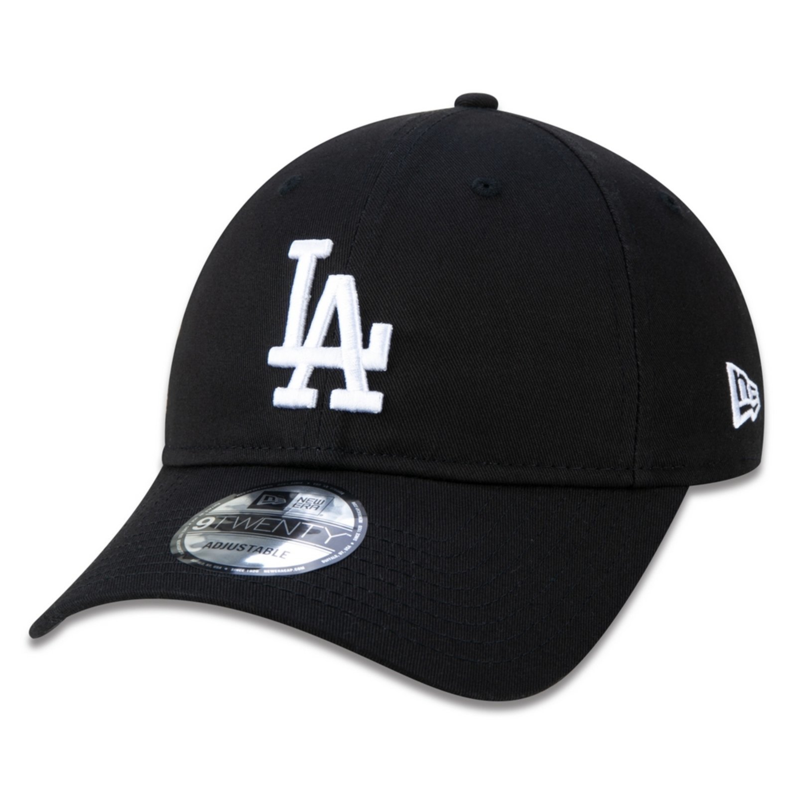 Boné New Era 9twenty Strapback Los Angeles Dodgers Preto