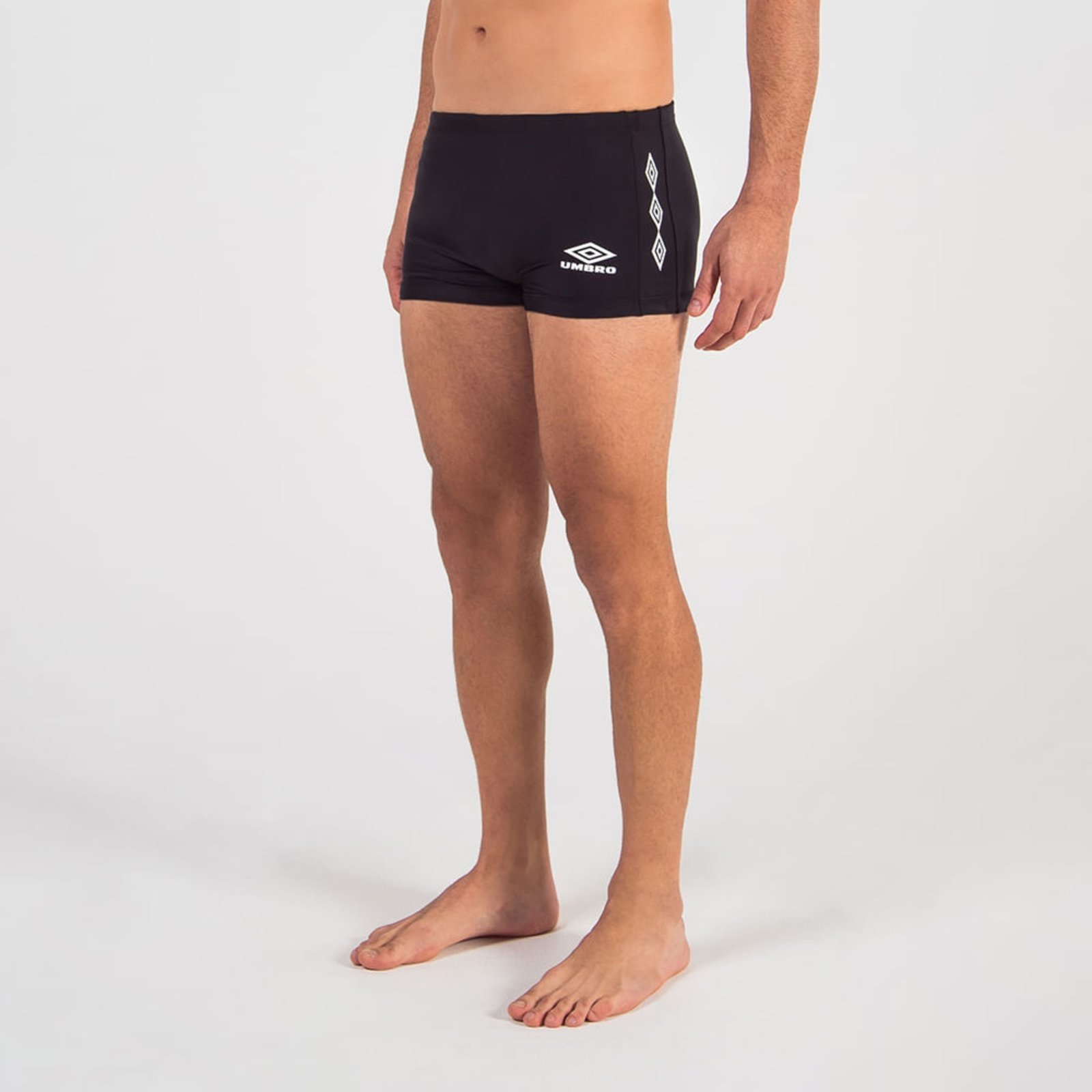 Vista 2 Umbro Sunga Masculina Umbro Diamond Line M preto Umbro preto