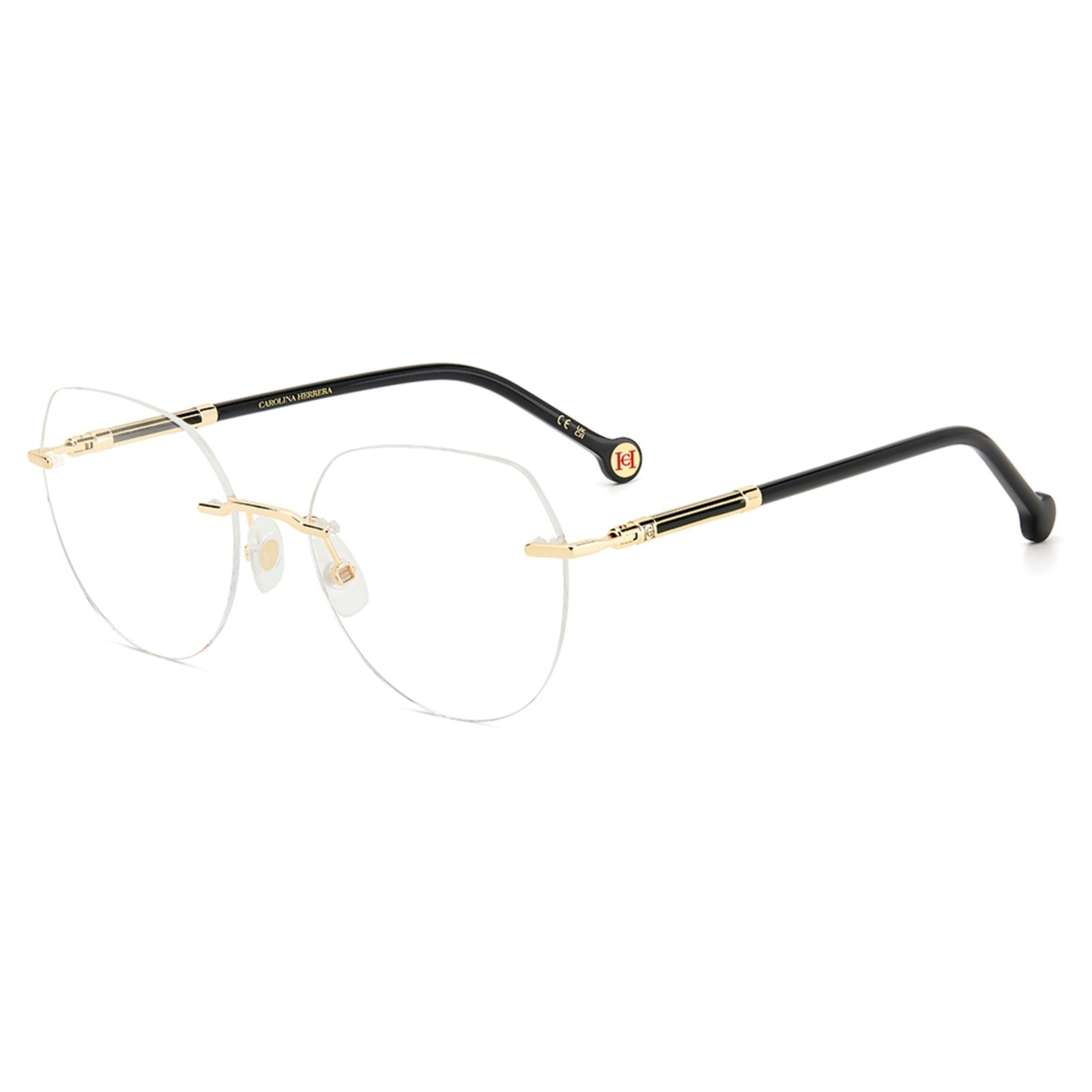 Armação de Óculos Balgriff Carolina Herrera Her 0235 RHL – Dourado 54