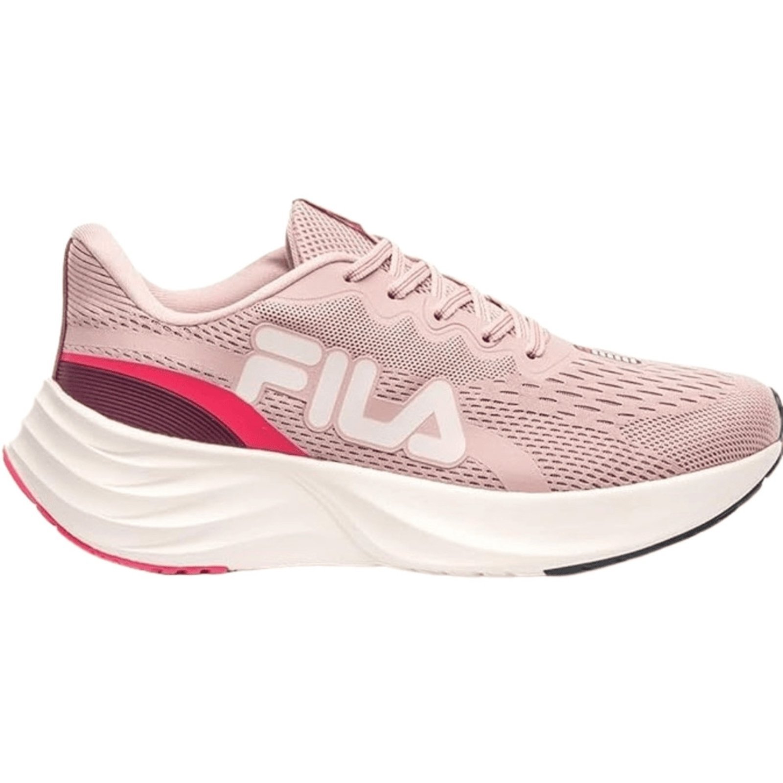 Vista 2 Tênis Fila Comet 2 Feminino - Rose/rosa Claro/azul rosa rose Fila rosa rose