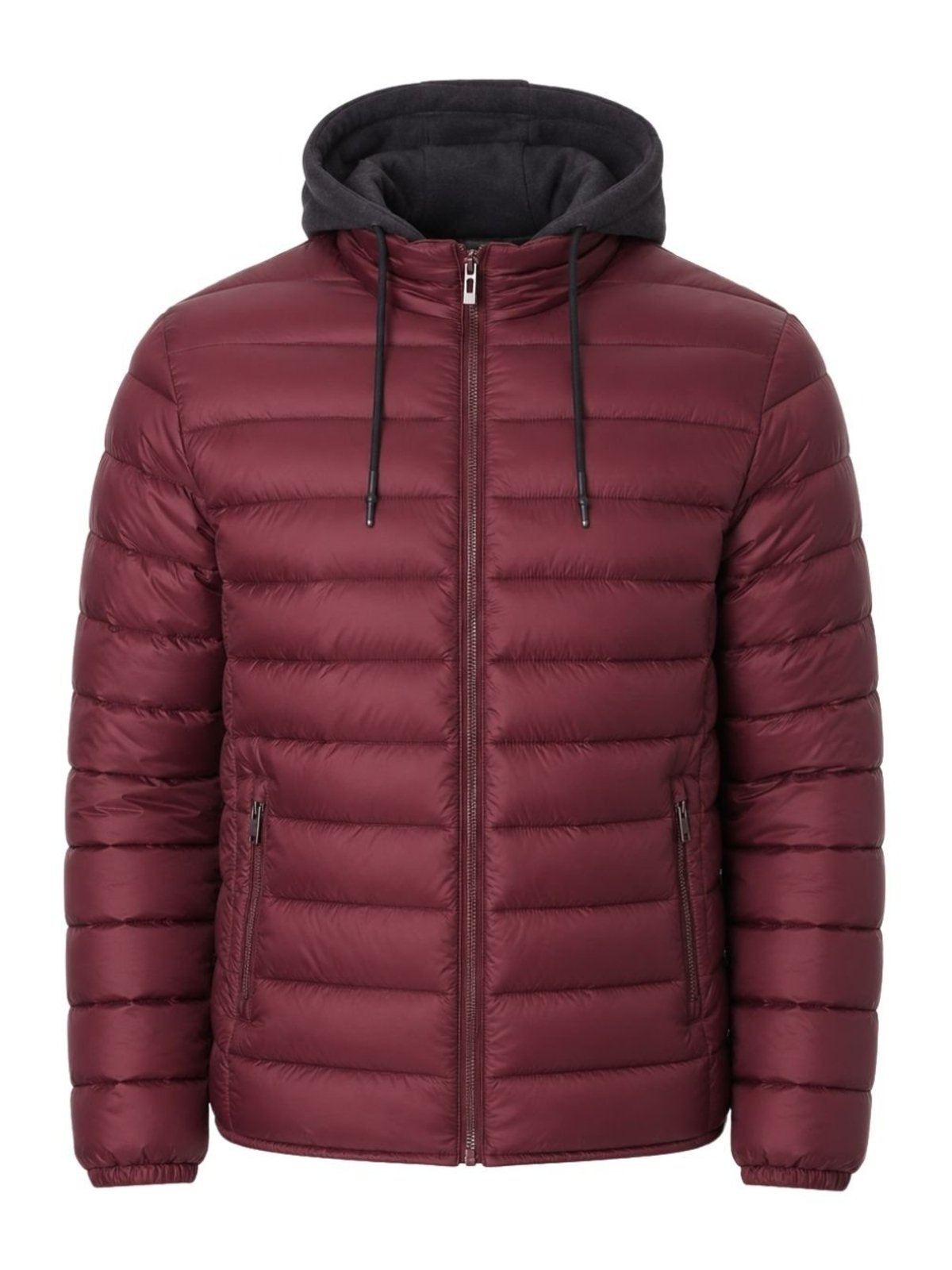 Jaqueta Masculina Puffer Crocker Bobojaco com Capuz Removível Slim ao Plus