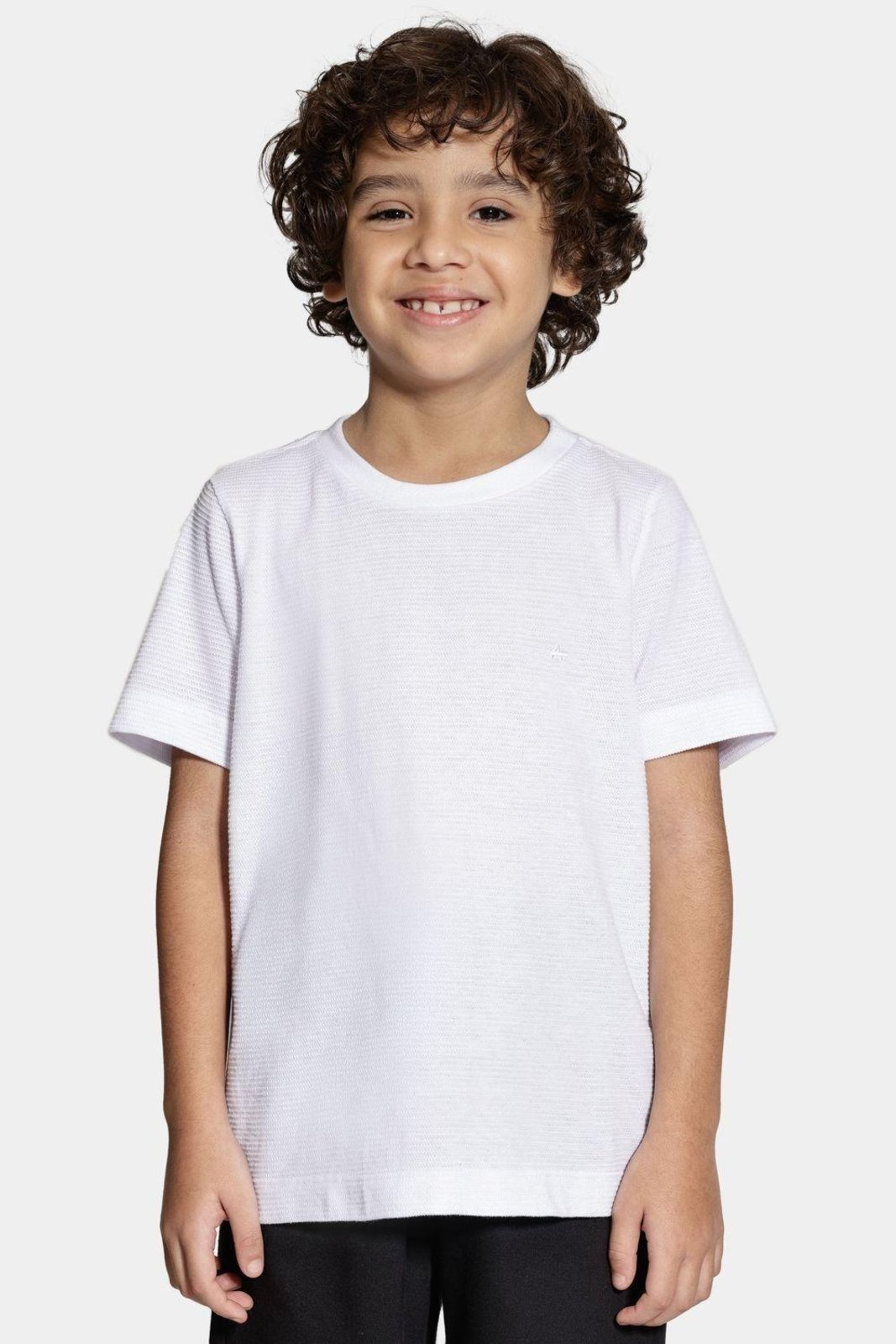 Infantil - Camiseta Aramis Regular Branco