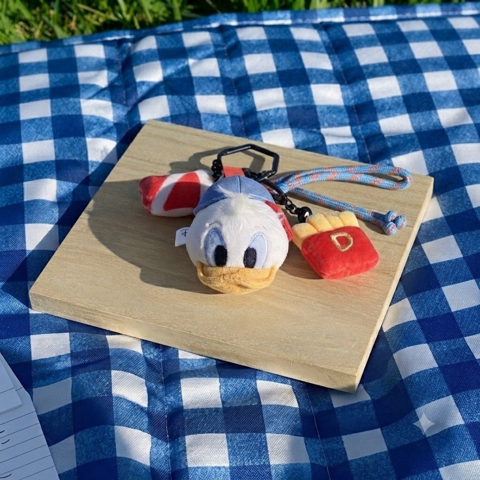 Infantil - Pelúcia Pato Donald Chaveiro Macio Original Disney